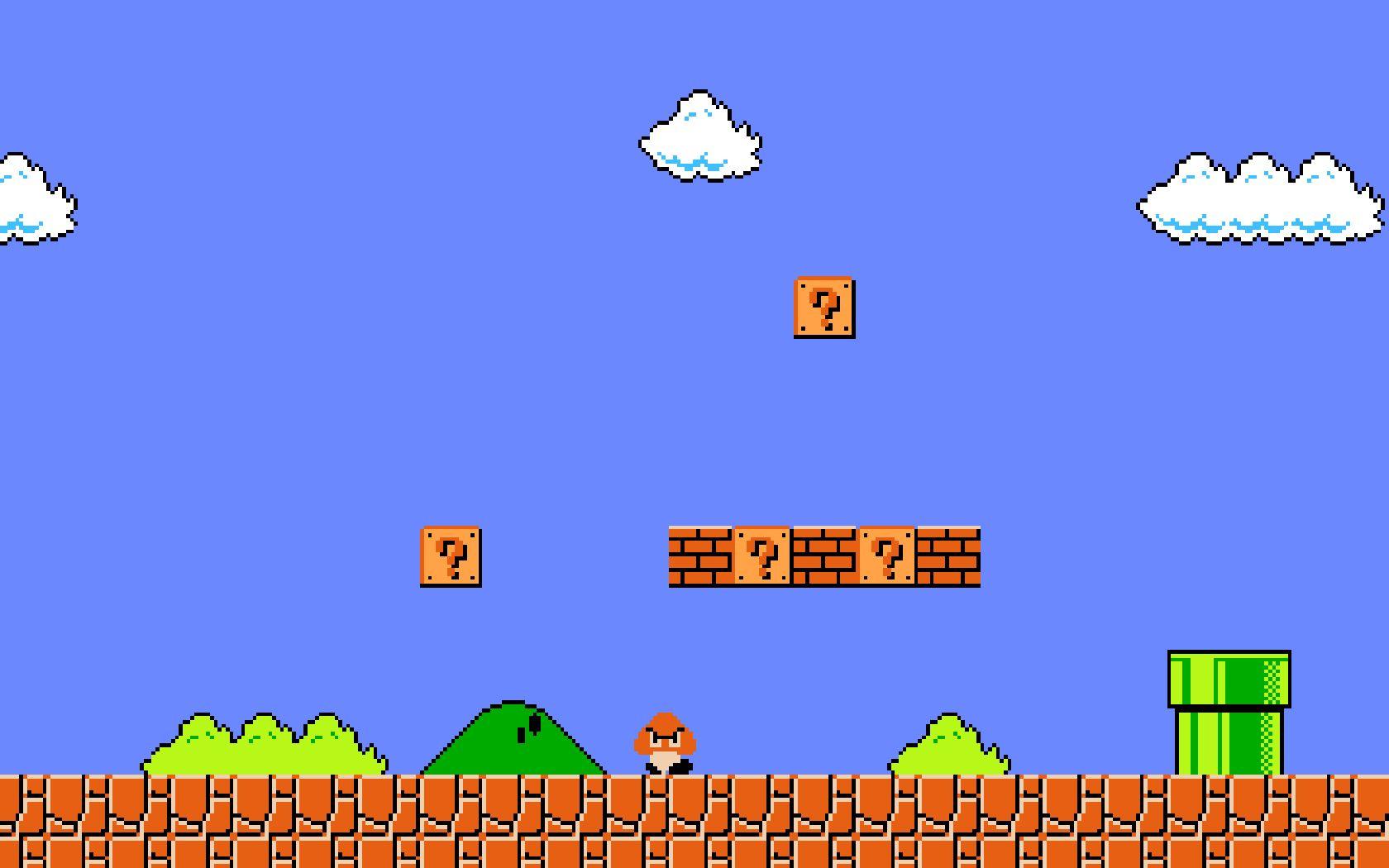 1680x1050 Super Mario Bros background. Mario bros, Mario games, Super mario bros