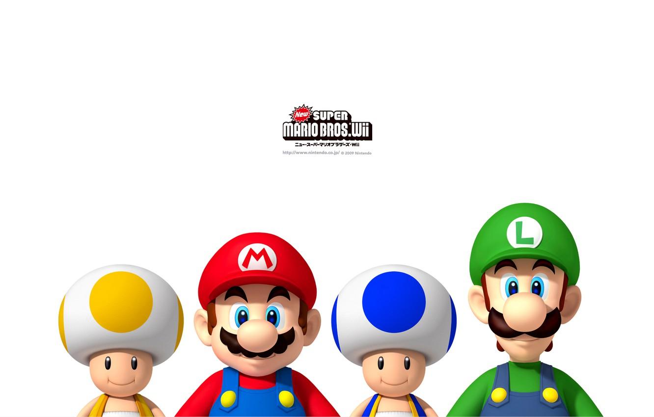 1332x850 Wallpaper Wii, Nintendo, Super Mario image for desktop, section игры