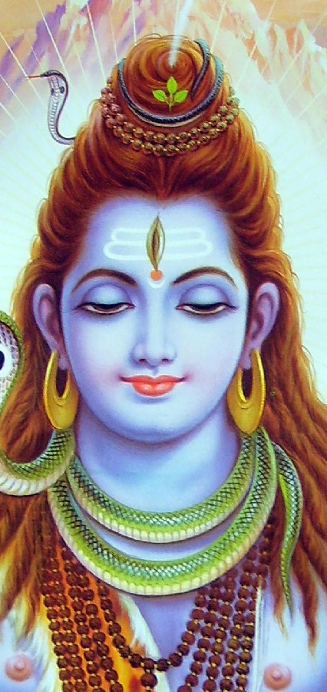 1080x2280 Shiv Ji Wallpaper: Download HD Lord Shiva Image Wallpaper