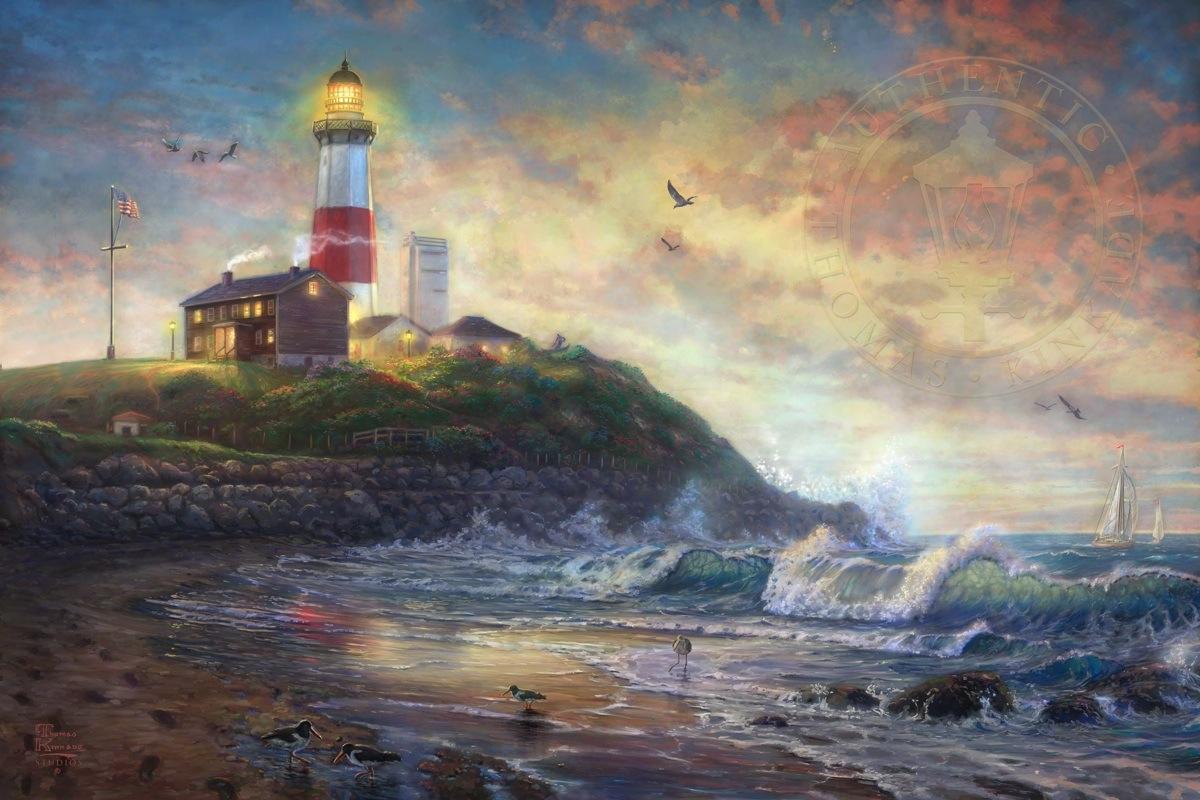 1200x800 Free download Montauk Lighthouse Beacon of Long Island Thomas Kinkade Galleries [1200x800] for your Desktop, Mobile & Tablet. Explore Thomas Kinkade Lighthouse Wallpaper. Thomas Kinkade Lighthouse Wallpaper, Thomas Kinkade