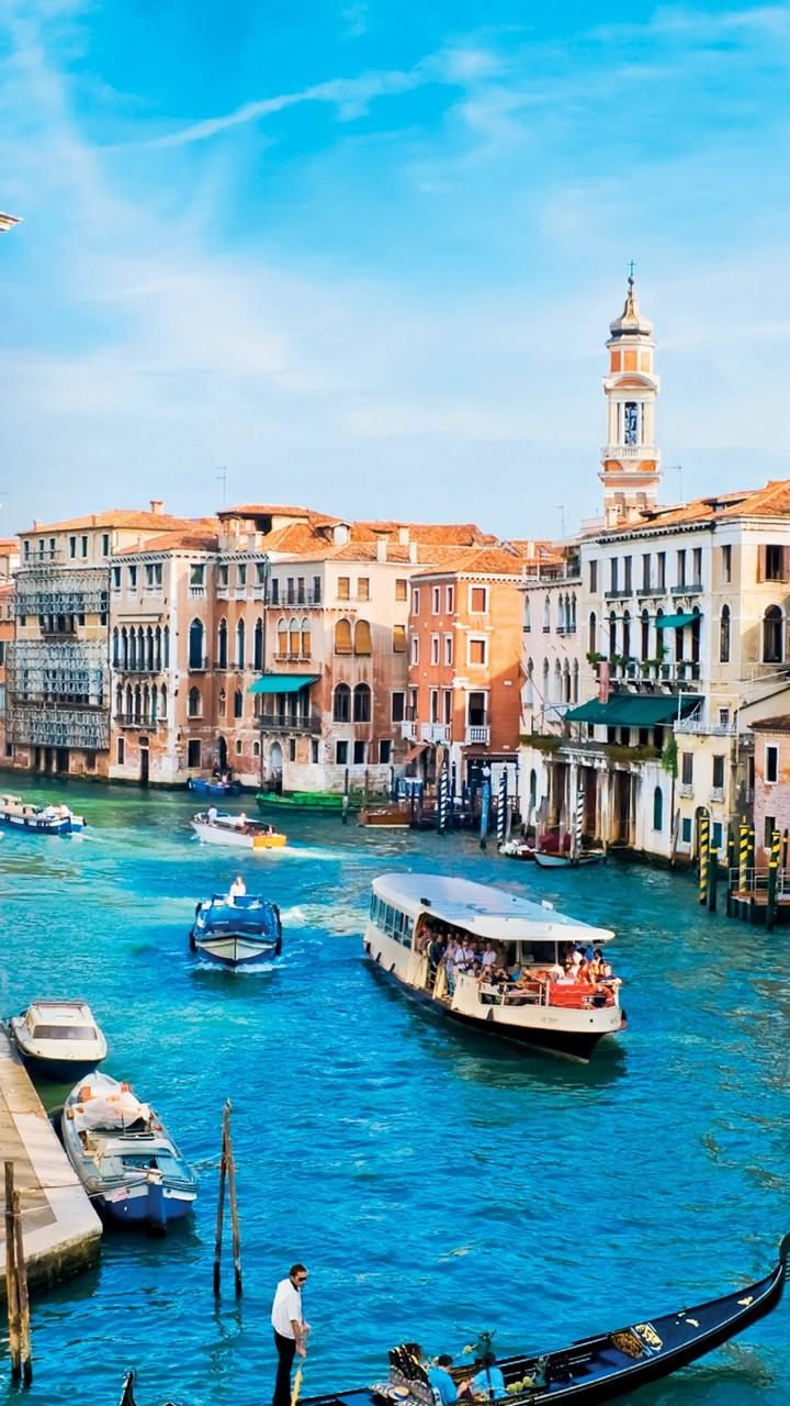 720x1280 Wallpaper Grand Canal, Venice, Italy, Europe, travel, tourism, Travel
