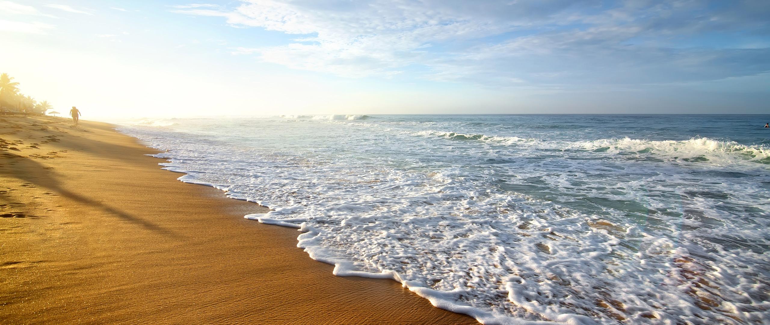 2560x1080 Beach Ultra 5k 2560x1080 Resolution HD 4k Wallpaper, Image, Background, Photo and Picture