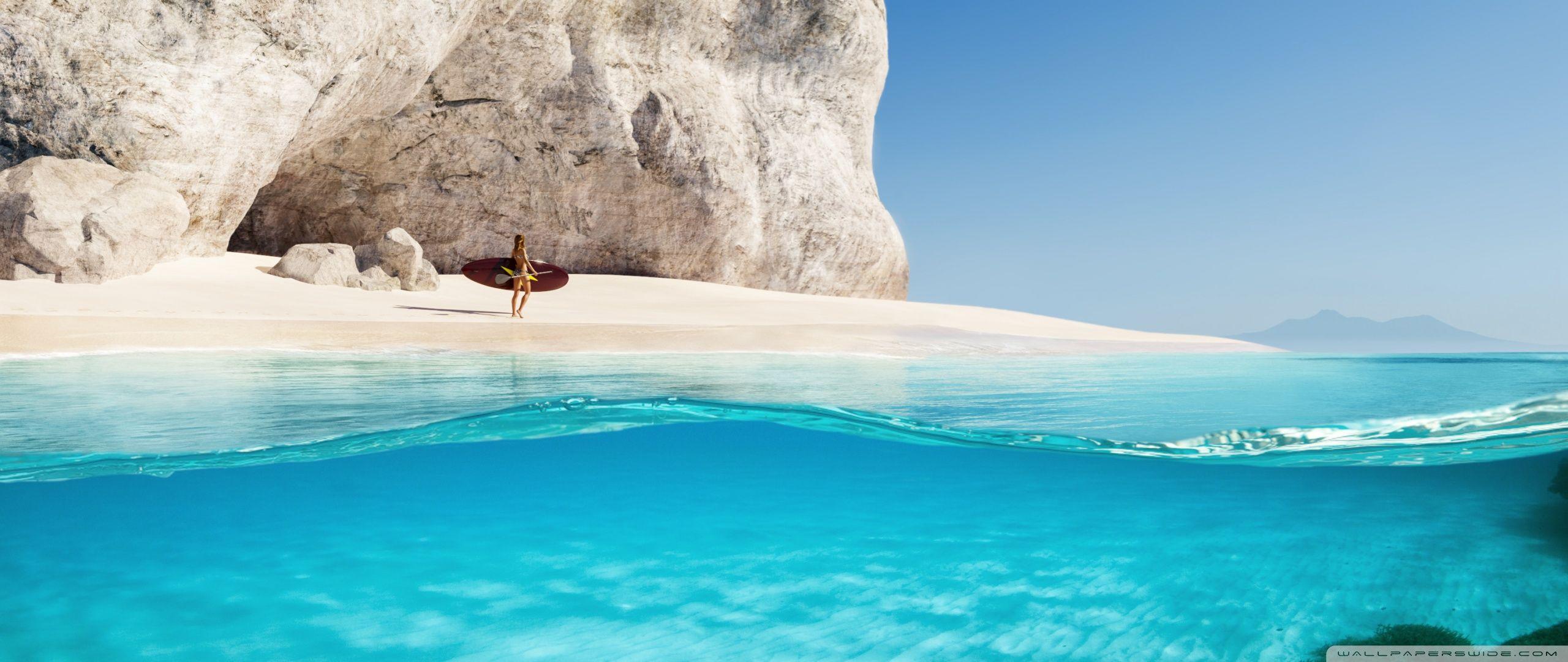 2560x1080 Ultra Wide Summer Wallpaper