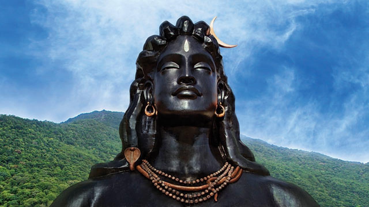 1280x720 112 Feet Tall 'Adiyogi' Lord Shiva Declared Largest Bust By Guinness Book Of World Records