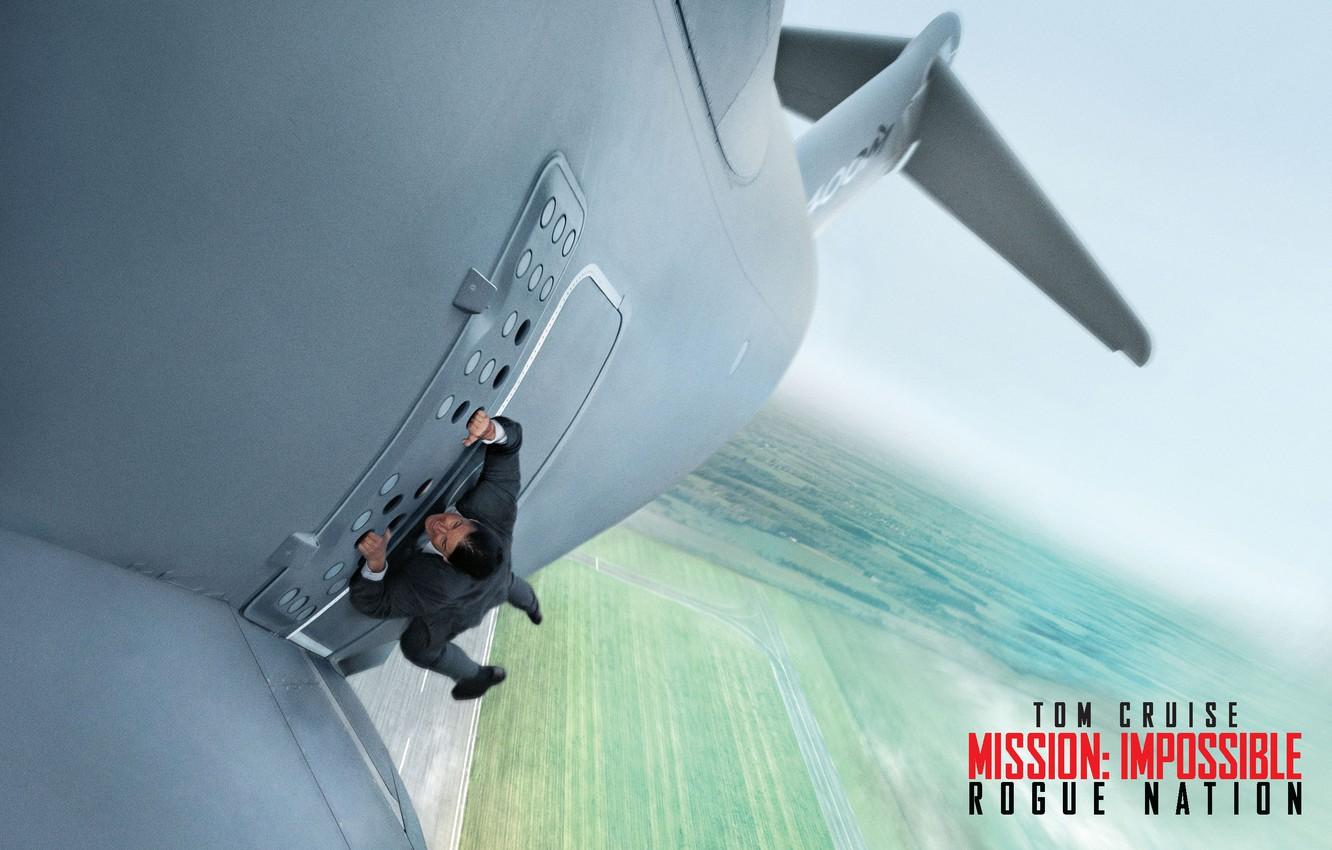 1332x850 Wallpaper the plane, the situation, agent, poster, the rise, Tom Cruise, Tom Cruise, Ethan Hunt, Mission: Impossible Nation, Mission impossible: rogue nation image for desktop, section фильмы