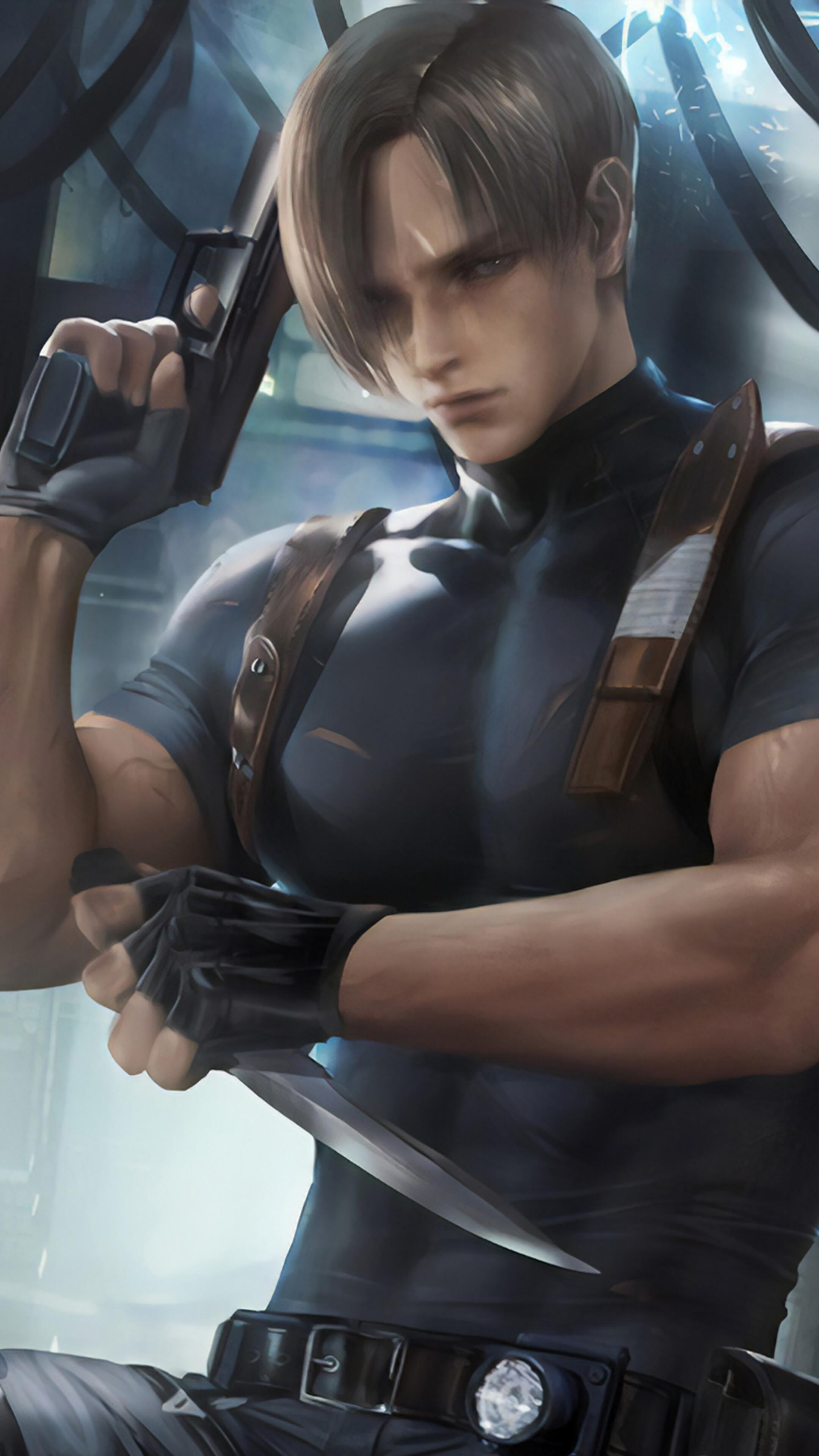 2160x3840 Leon S. Kennedy, Resident Evil 4K phone HD Wallpaper, Image, Background, Photo and Picture. Mocah HD Wallpaper