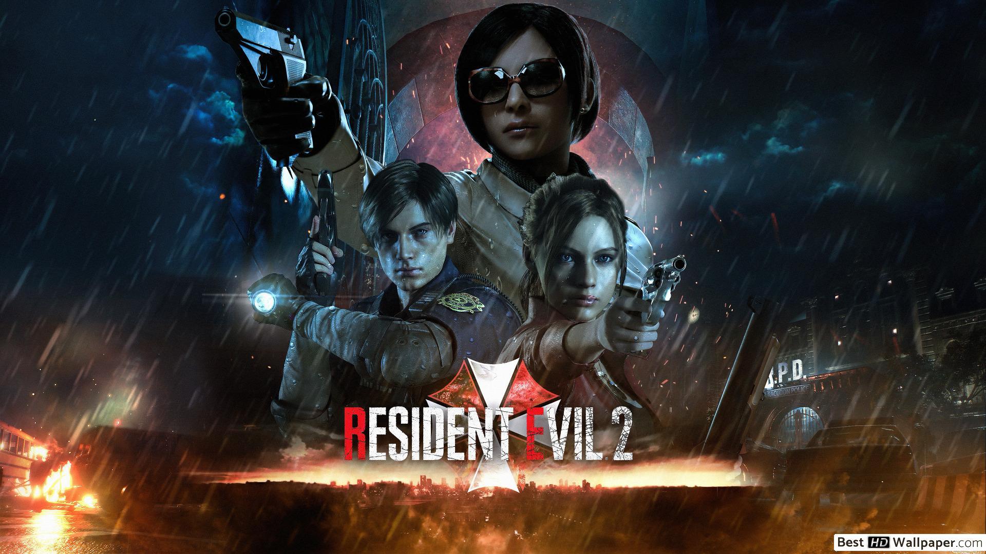 1920x1080 Resident Evil 2 Remake S Kennedy, Ada Wong & Claire Redfield HD wallpaper download