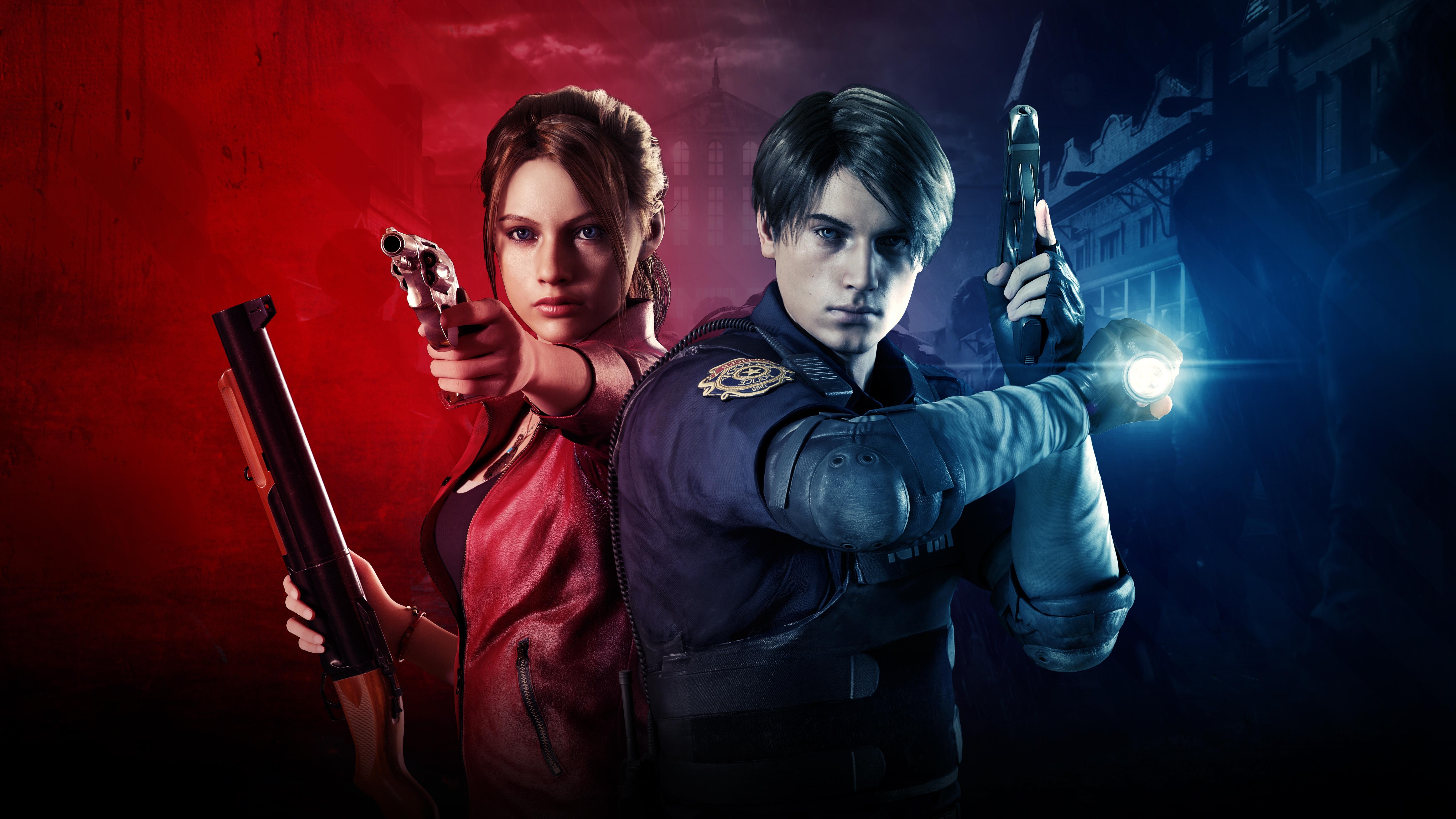 Leon Kennedy Resident Evil 2 Wallpapers Top Free Leon Kennedy Resident Evil 2 Backgrounds 8468