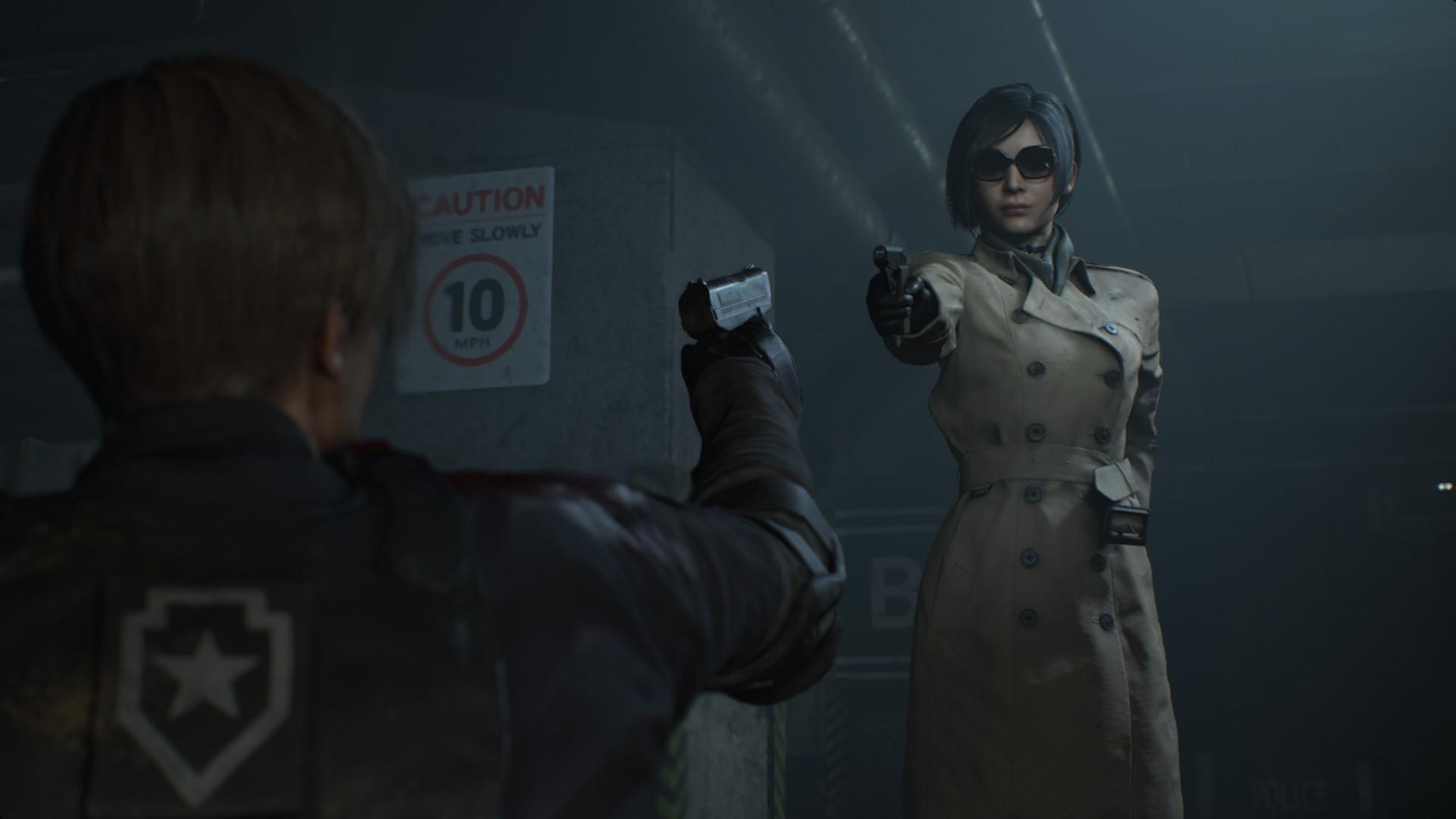 1920x1080 Wallpaper / Resident Evil, Resident Evil 2 Remake, Resident Evil Leon Kennedy, Capcom, video games, Ada Wong