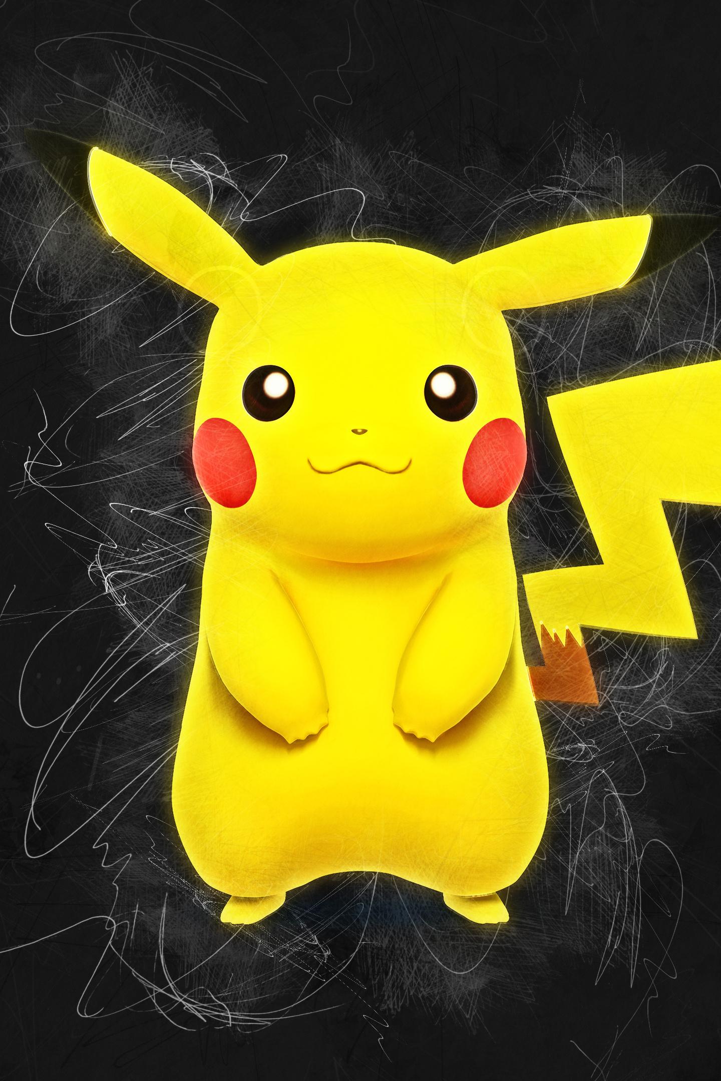 1440x2160 12++ Wallpaper HD Anime Pikachu