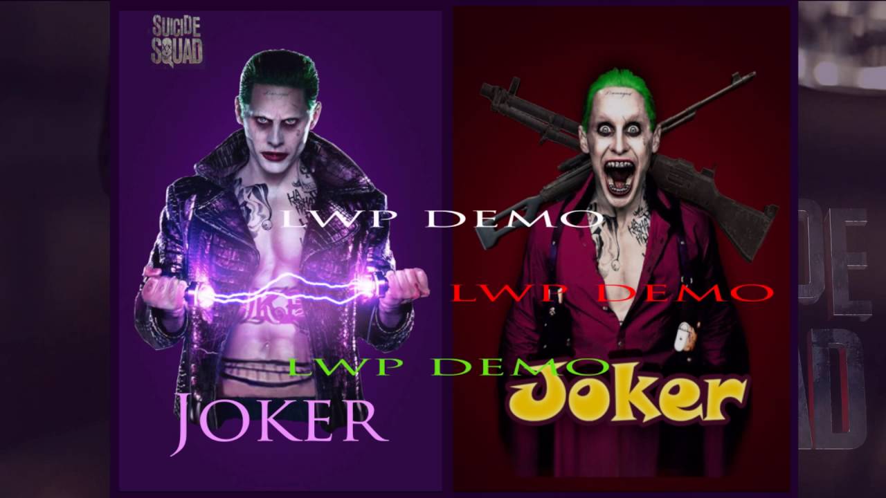 1280x720 Suicide Squad Joker HD Live Wallpaper for Android Free