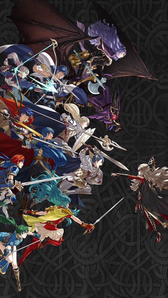 675x1200 PokéJungle: Gen IX Fire Emblem Heroes wallpaper if anyone would like. Forgot to share last week