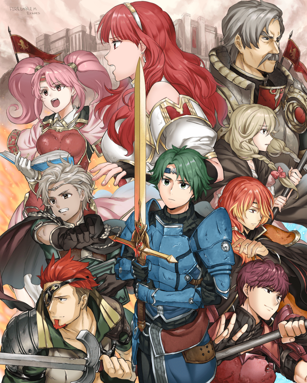 Fire Emblem Echoes Wallpapers - Top Free Fire Emblem Echoes Backgrounds ...