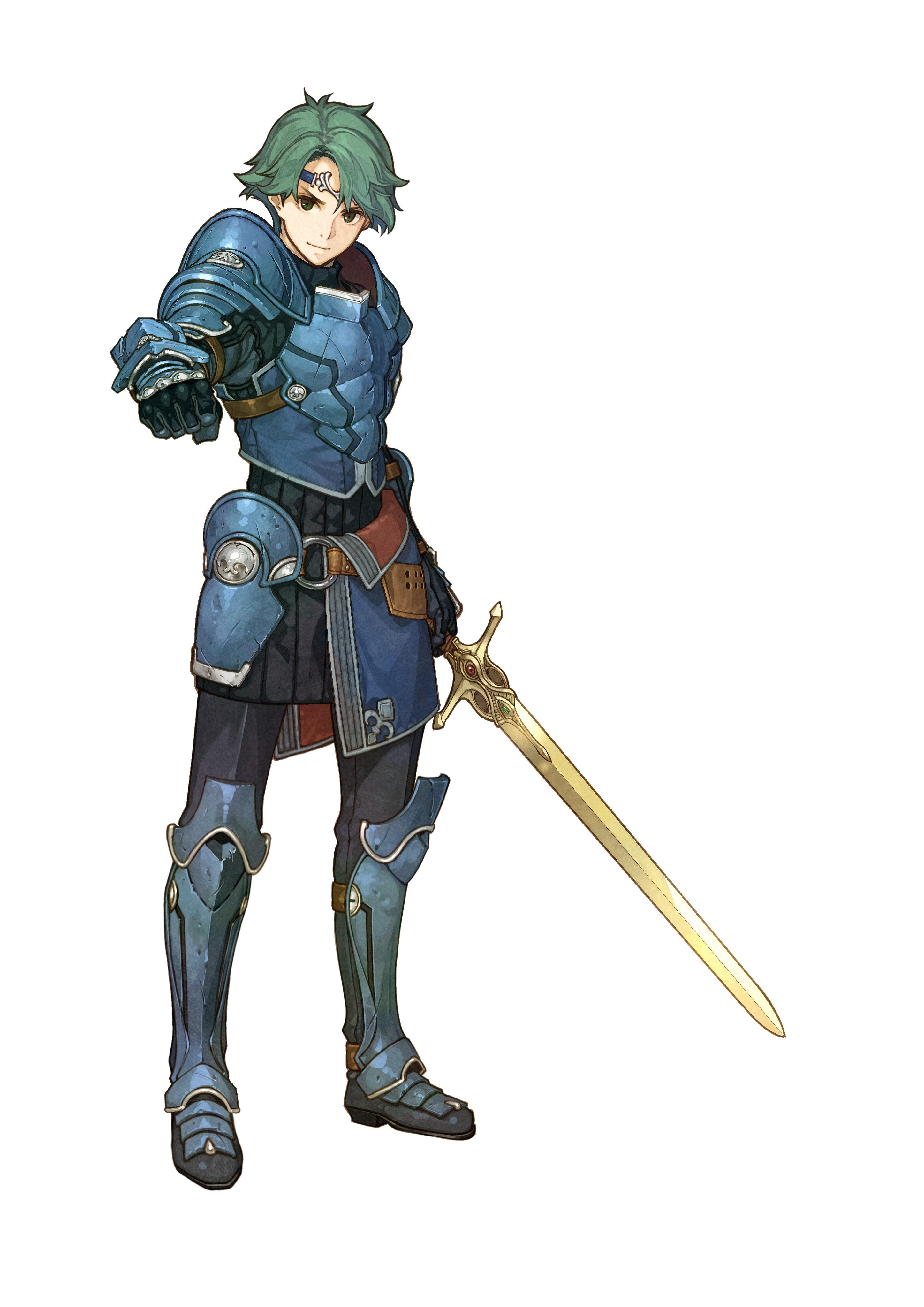 2894x4093 Fire Emblem Echoes: Shadows of Valentia pieces of character art