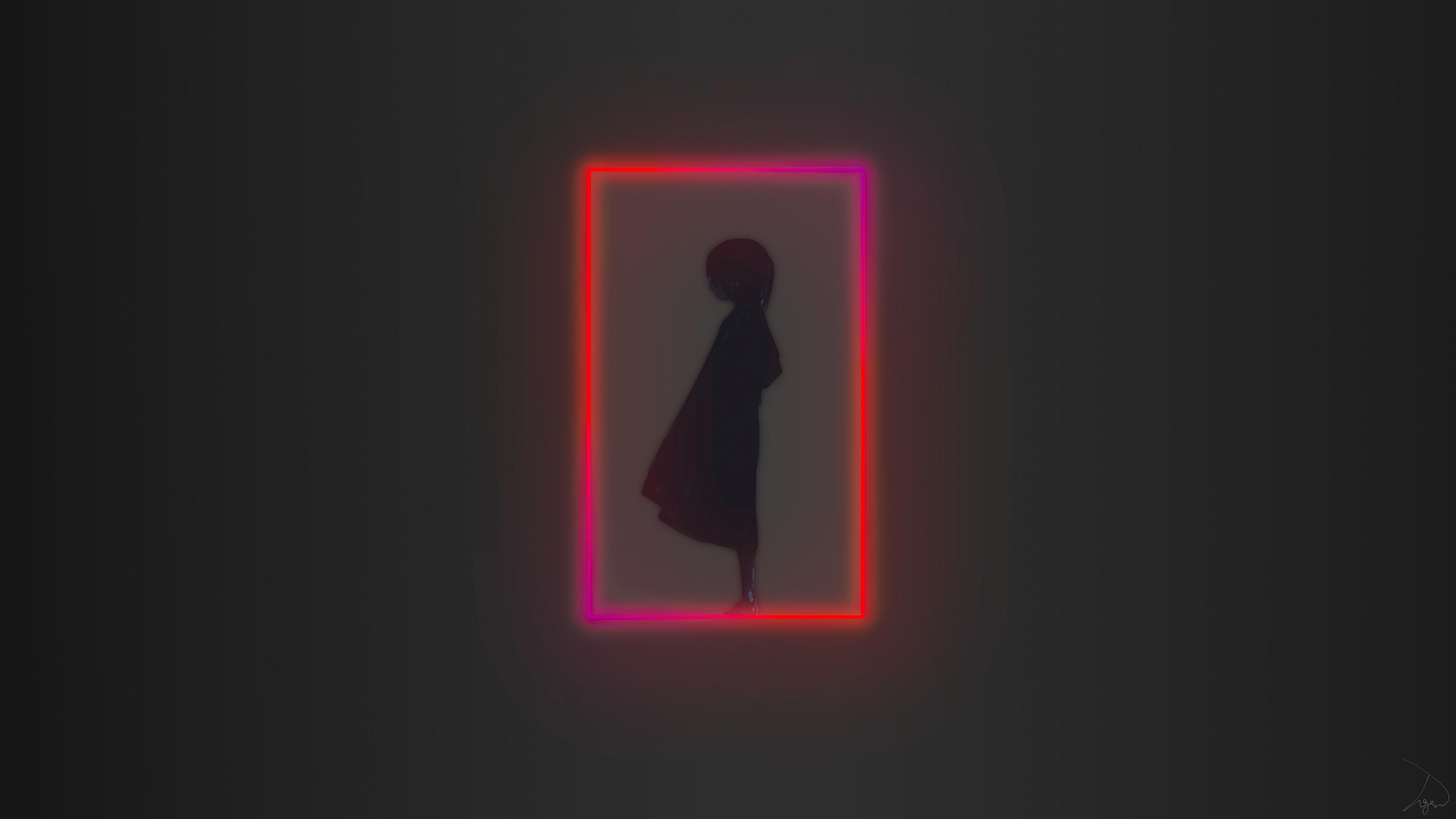 3840x2160 Door Shadow Anime Girl 4k, HD Anime, 4k Wallpaper, Image, Background, Photo and Picture