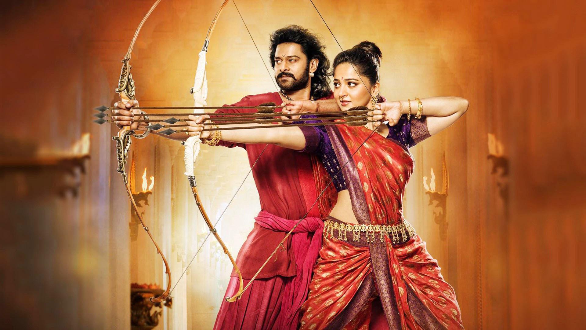 1920x1080 Bahubali 2 Prabhas And Anushka Trying To Goal Hd