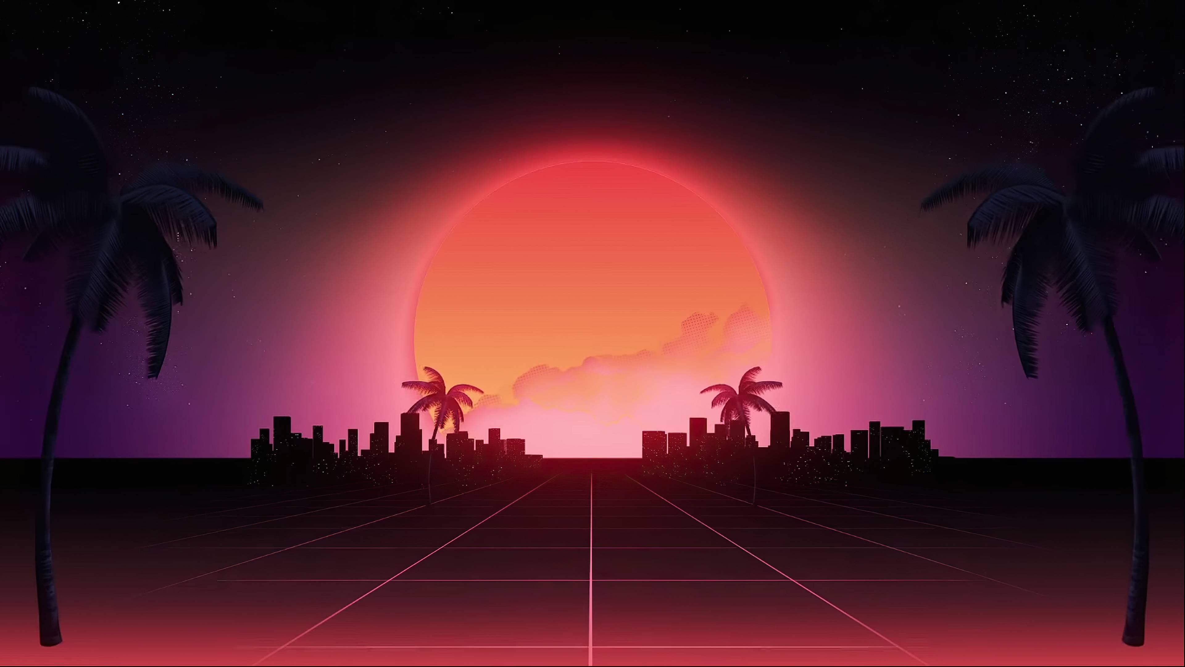 Retro Miami Wallpapers - Top Free Retro Miami Backgrounds - WallpaperAccess