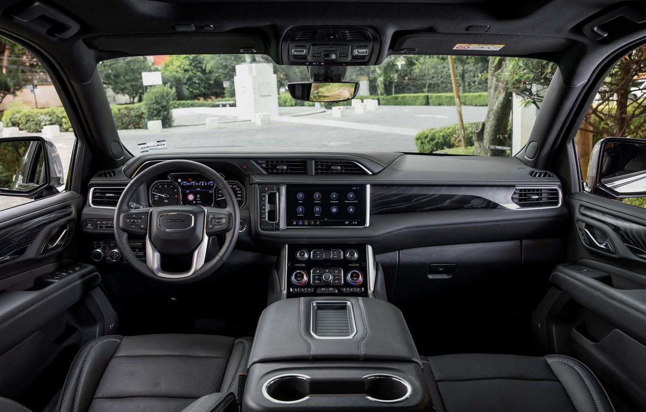 1332x850 Wallpaper interior, GMC, SUV, Denali, Yukon - for desktop, section другие марки