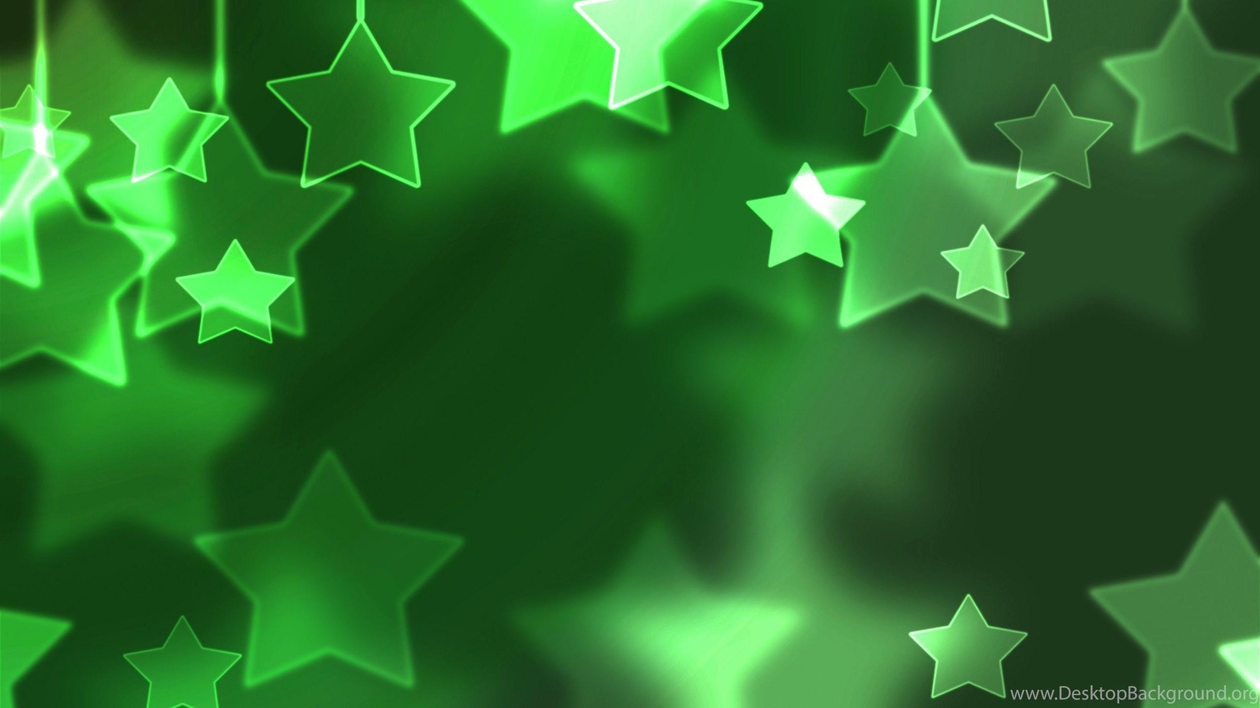 2560x1440 Green Christmas Wallpaper Desktop Background