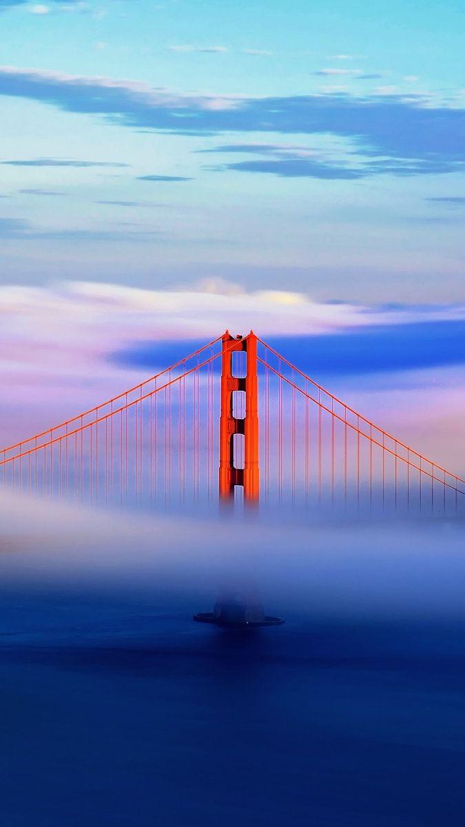 675x1200 Golden Gate Bridge iPhone X Wallpaper