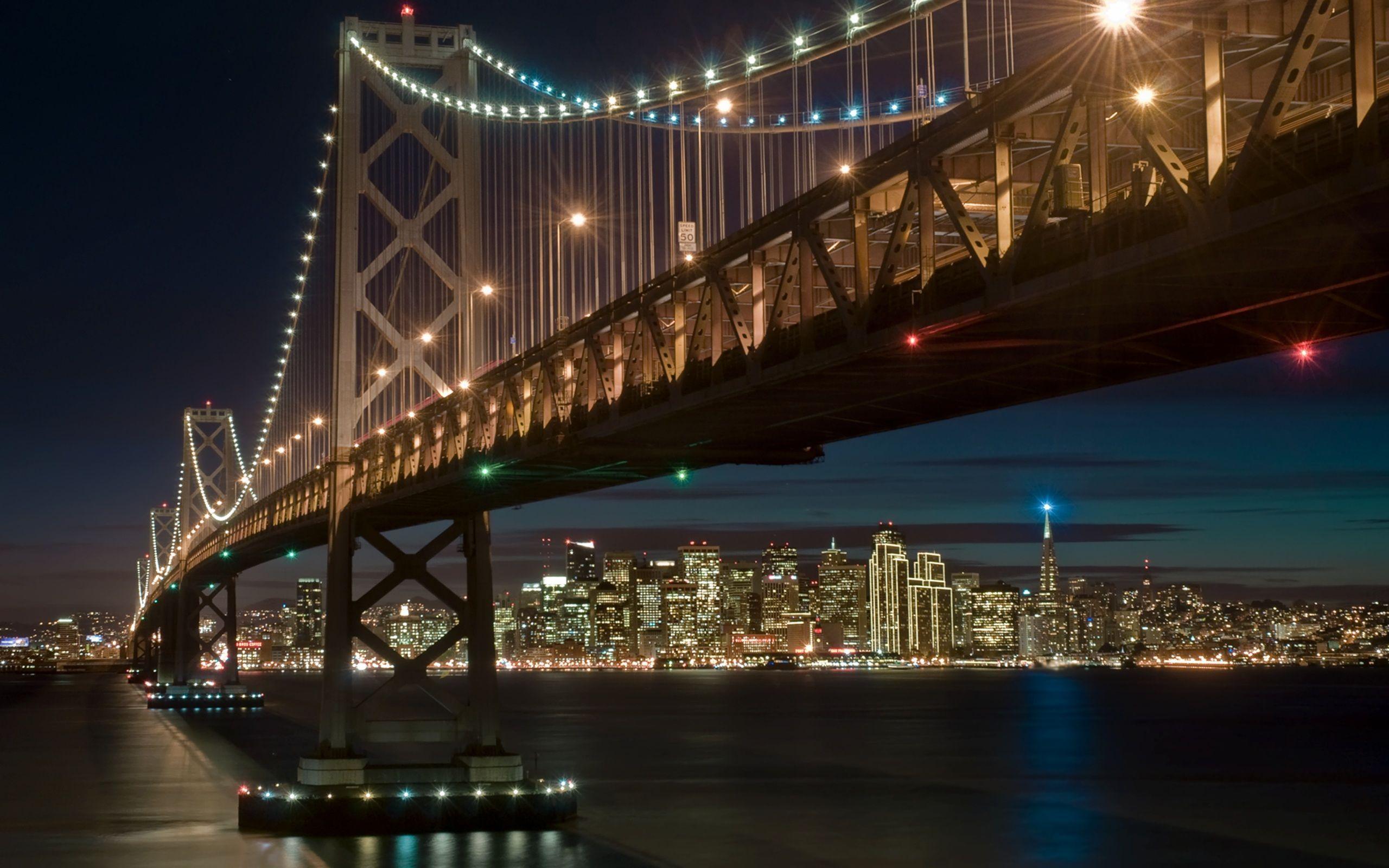 2560x1600 Bay Area Bridges Wallpaper, HD Bay Area Bridges Background on WallpaperBat
