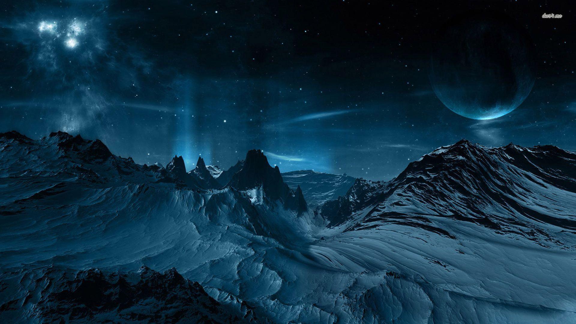 1920x1080 Night Sky Desktop Wallpaper