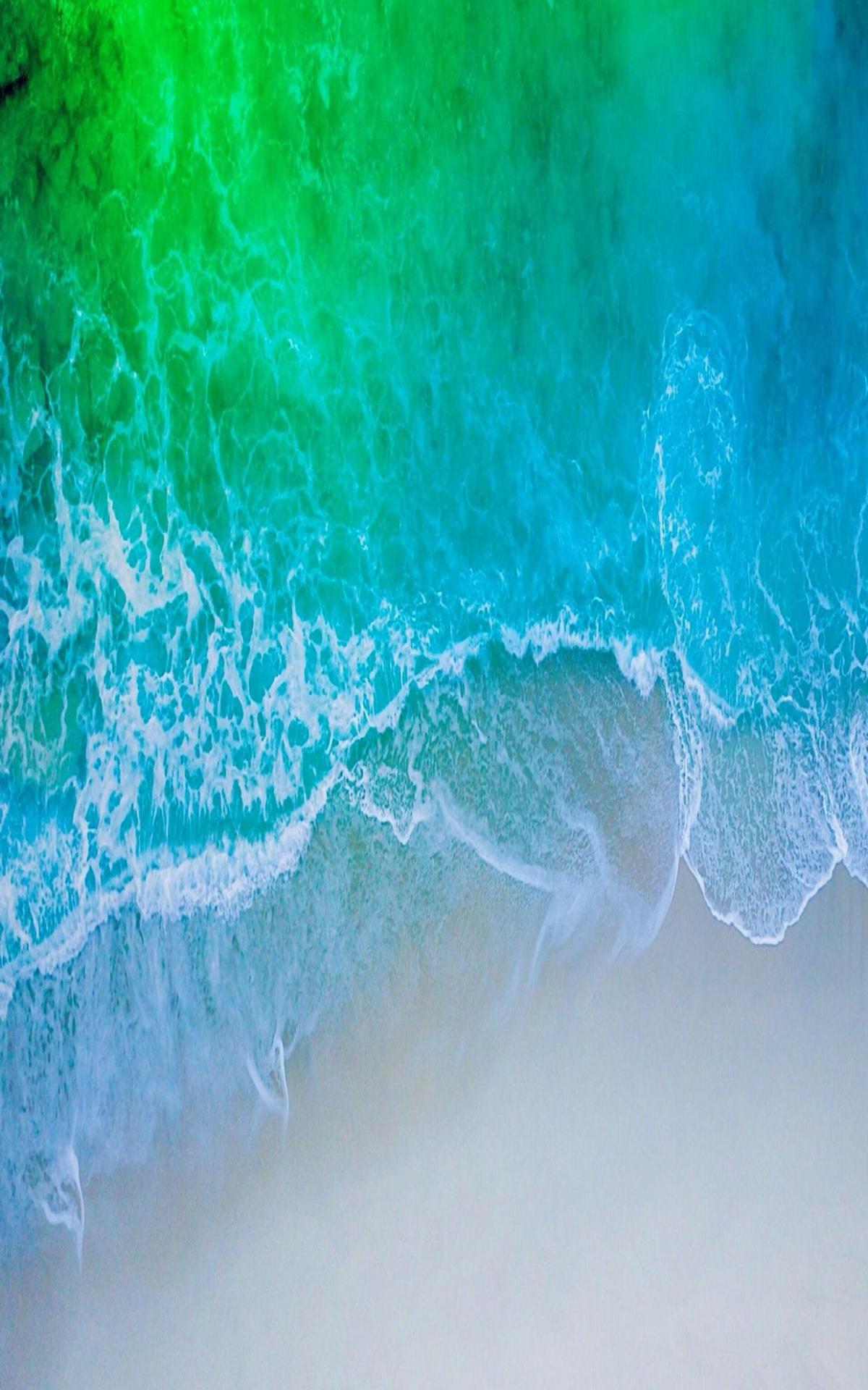 1200x1920 Free download iOS 11 iPhone X Aqua blue Water beach wave ocean apple [1238x2800] for your Desktop, Mobile & Tablet. Explore iPhone 11 Wallpaper. iPhone 11 Wallpaper, 11 iPhone Wallpaper iOS, Great iPhone 11 Wallpaper