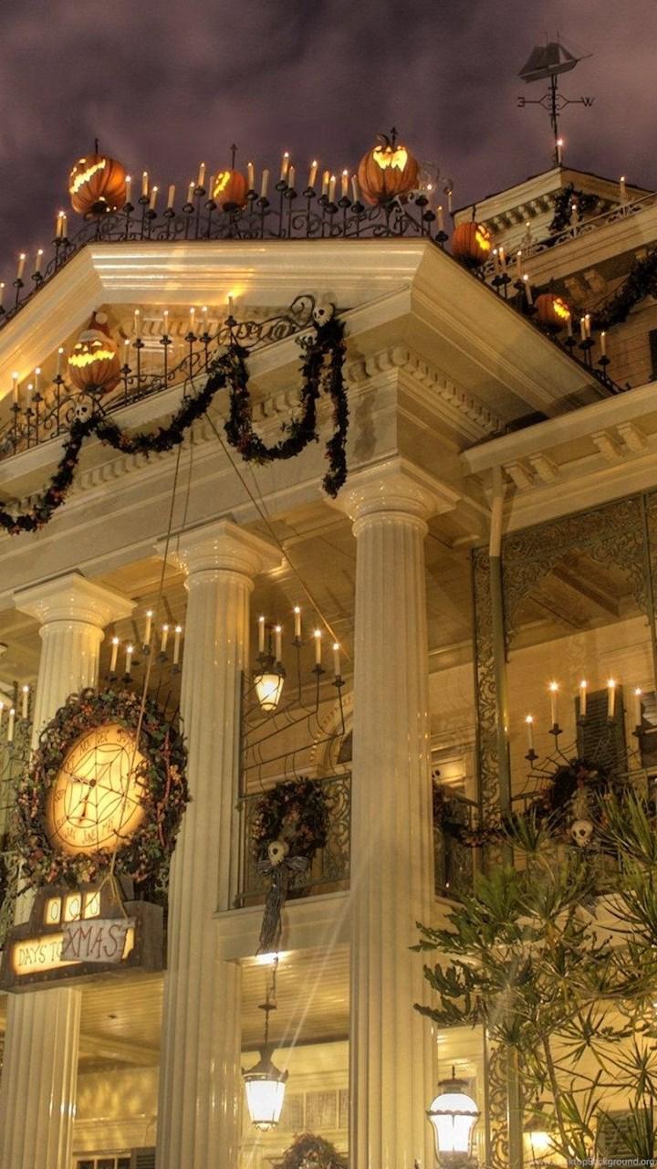 720x1280 Haunted Mansion Disneyland Wallpaper Desktop Background