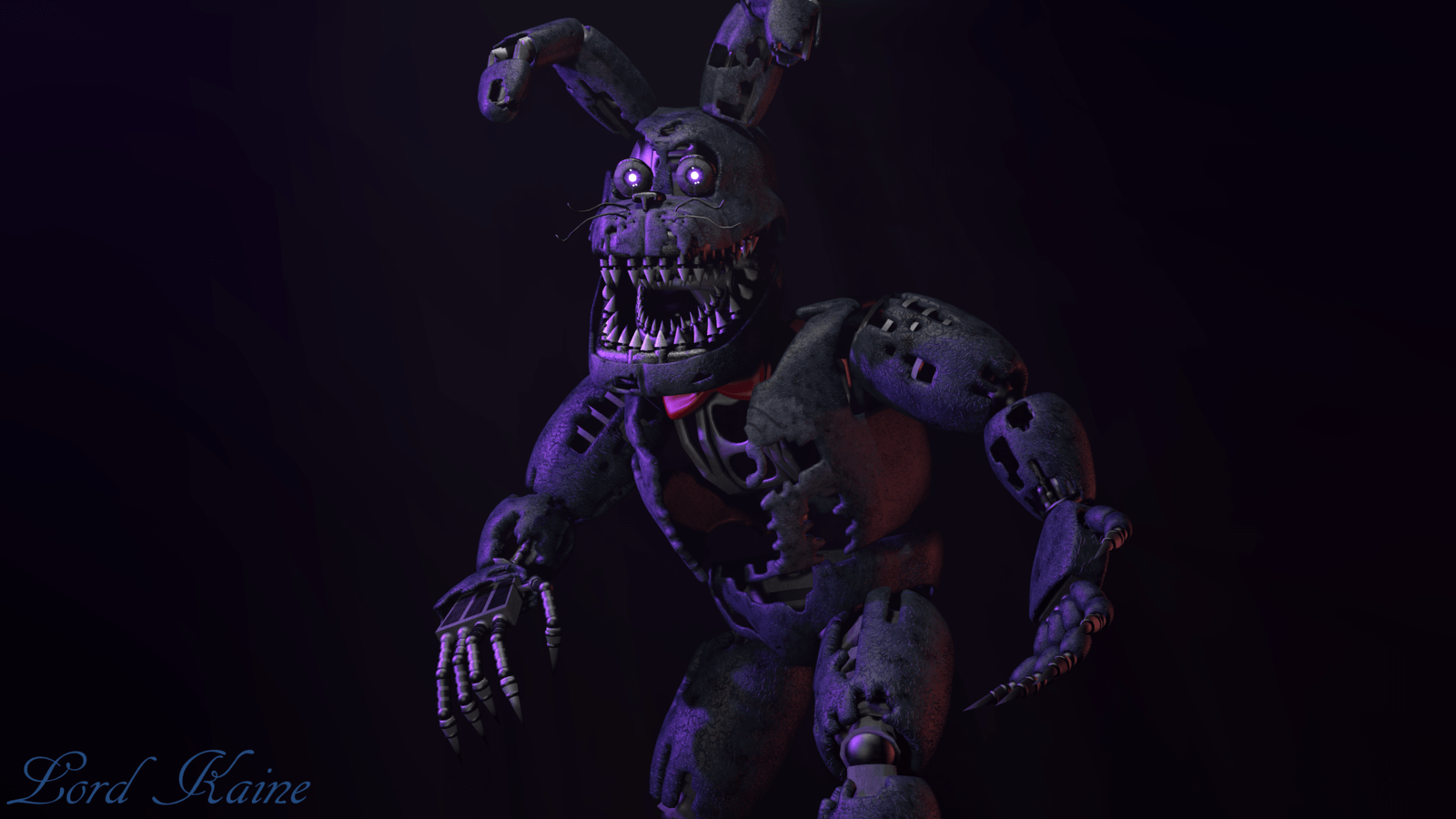 1600x900 Five Nights At Freddy's 4 Nightmare Bonnie Wallpaper