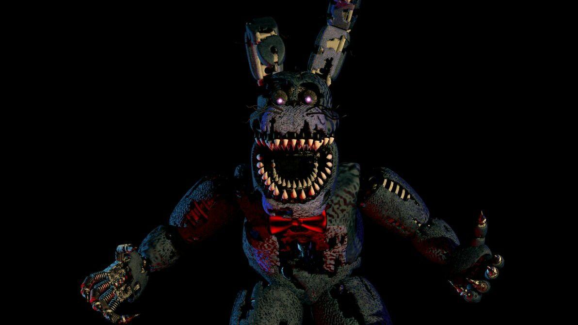 1192x670 Nightmare Bonnie. Fnaf wallpaper, Fnaf, Nightmare