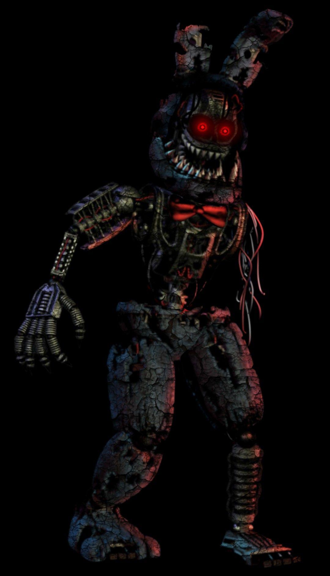 1080x1883 withered nightmare bonnie. Fnaf wallpaper, Fnaf comics, Fnaf art