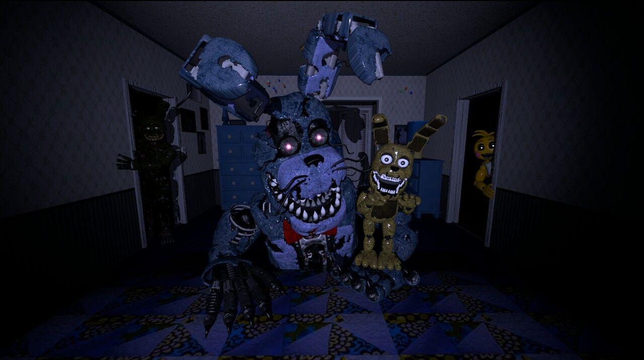 1279x715 My Friend Nightmare Bonnie! ideas. bonnie, nightmare, fnaf