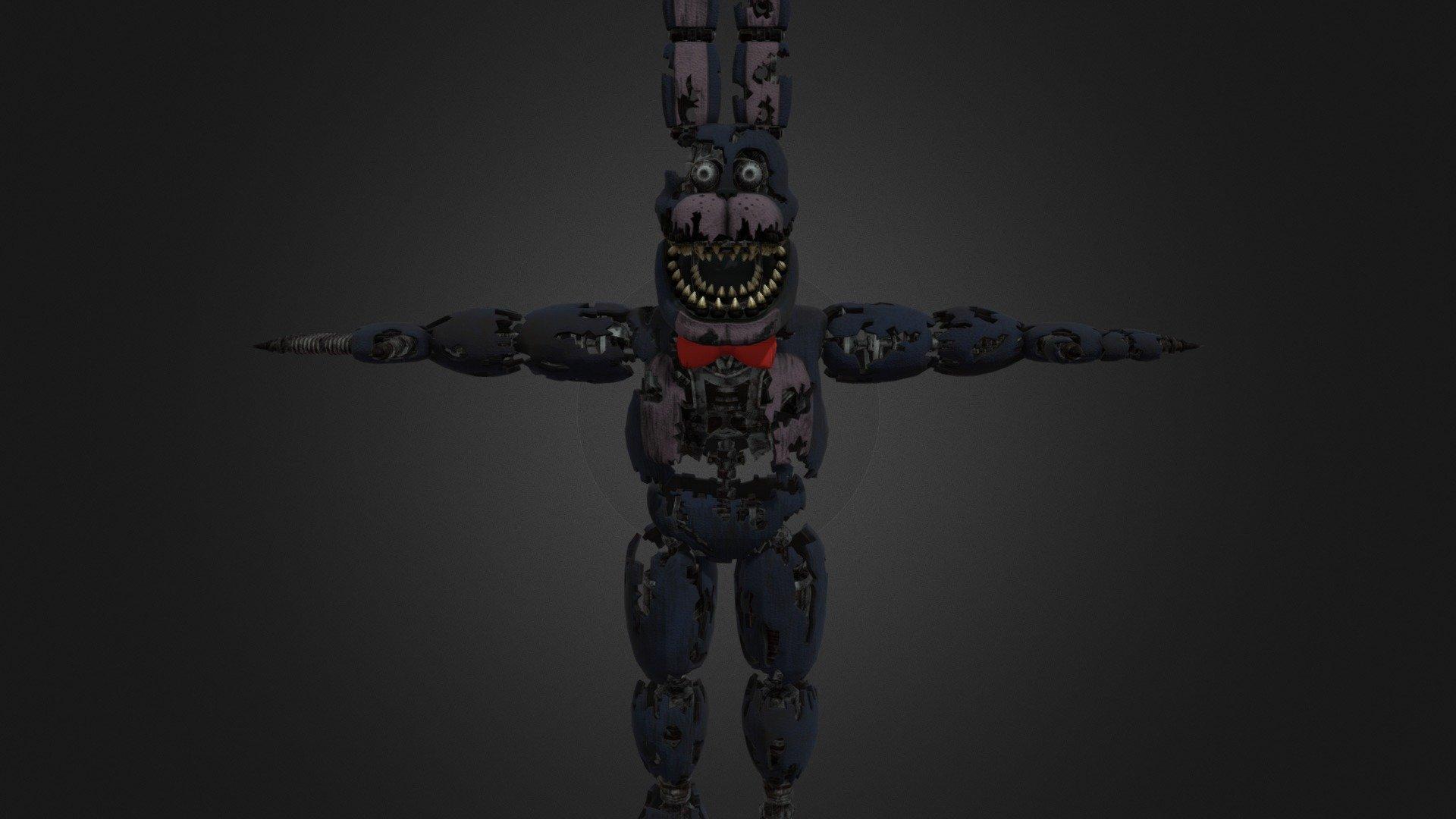 1920x1080 Nightmare Bonnie. Help Wanted Free 3D model by JuztAndy [f14b94f]