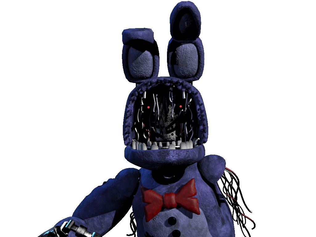 1024x768 Withered Bonnie. A Fun Copy of FNaF