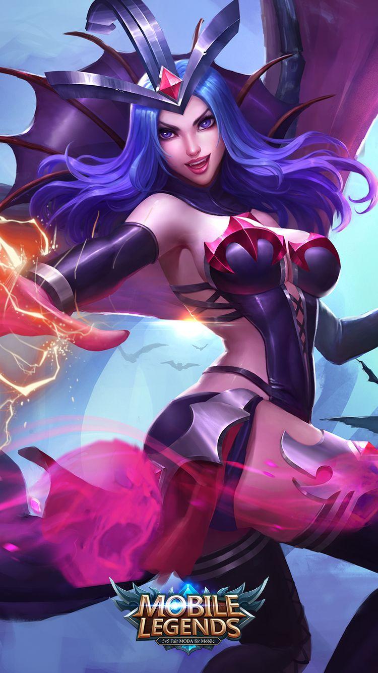 750x1334 Mobile Legends Alice Spirit Woman. Mobile Legend Wallpaper, The Legend Of Heroes, Mobile Legends