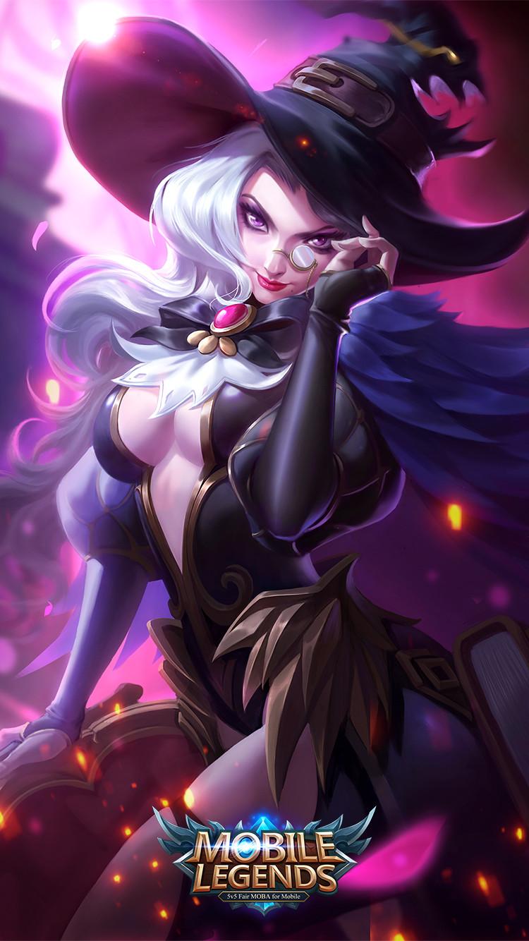 750x1334 Mobile Legends Wallpaper Alice