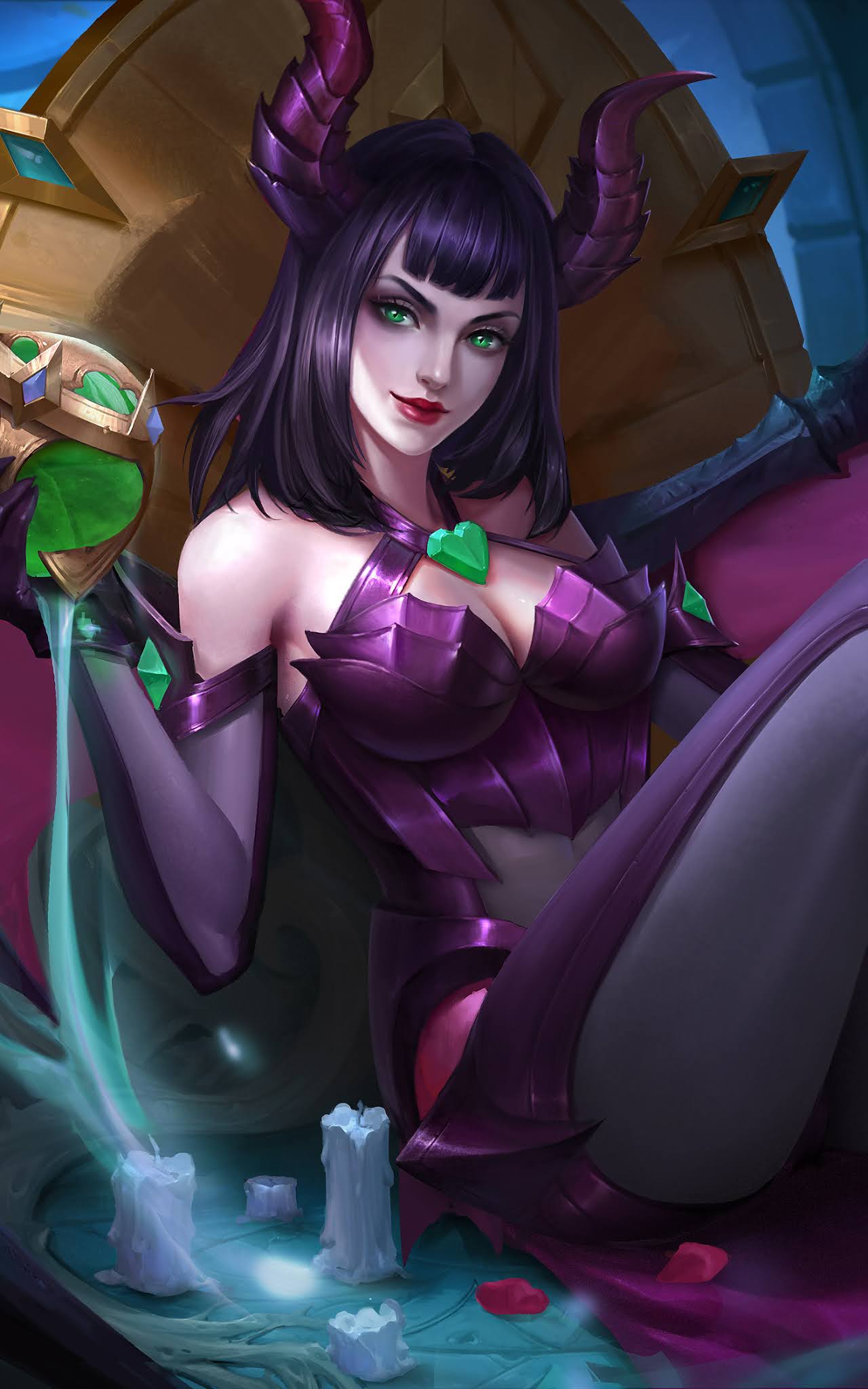 1280x2048 Alice Wallpaper Mobile Legends Skin HD