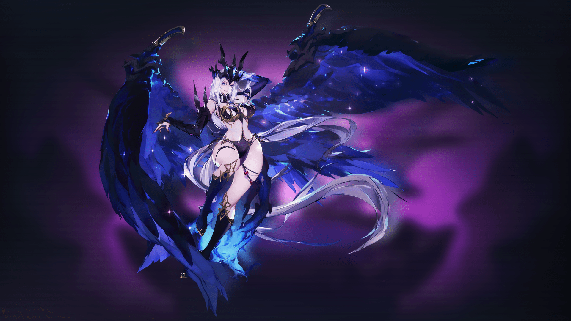 1920x1080 Alice Pale Night Render + wallpaper: MLA_Official