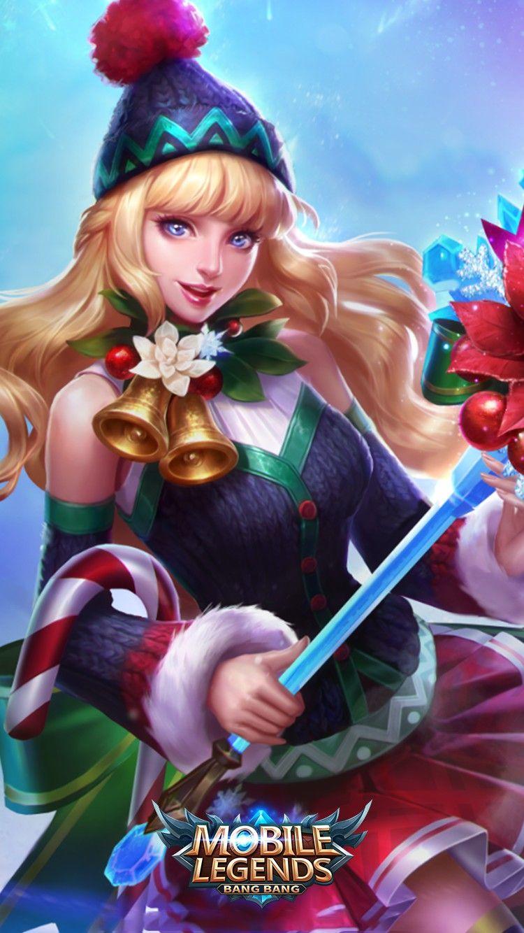 750x1334 Christmas MLBB Wallpaper