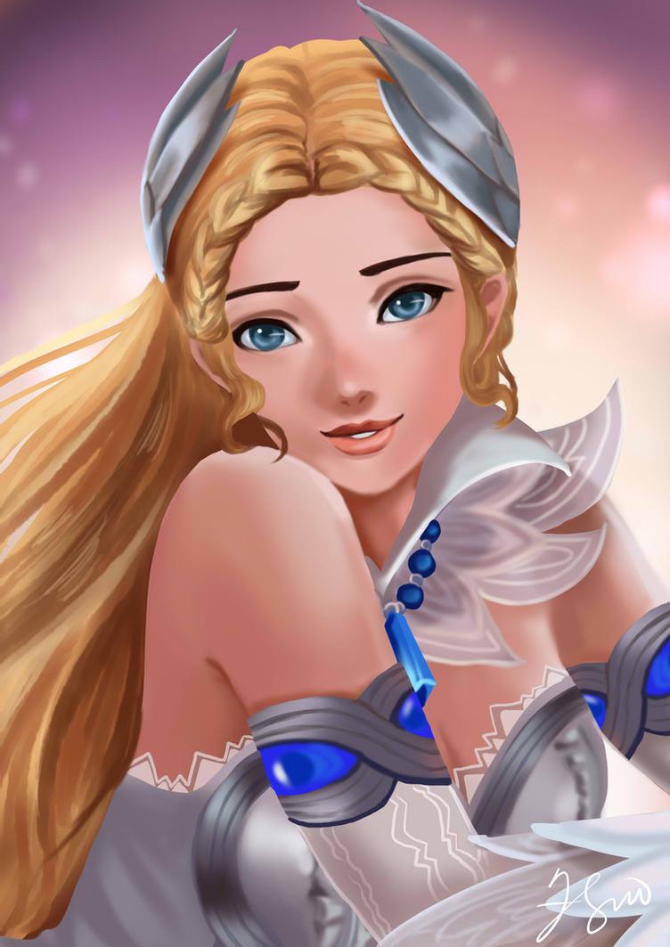 752x1063 MOBILE LEGENDS Odette Swan Princess by CeridwenArt on Legend HD Wallpaper