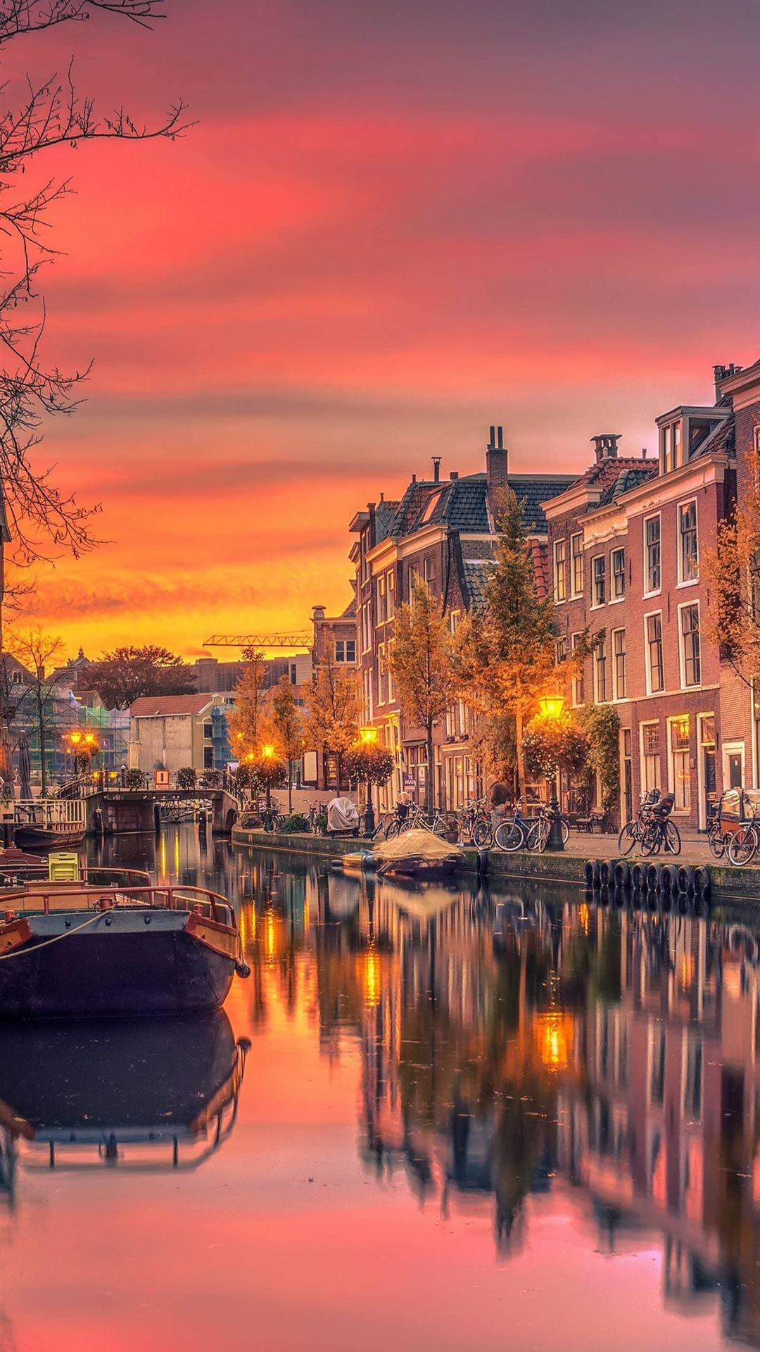 1080x1920 Amsterdam iPhone 8 Wallpaper Free Download