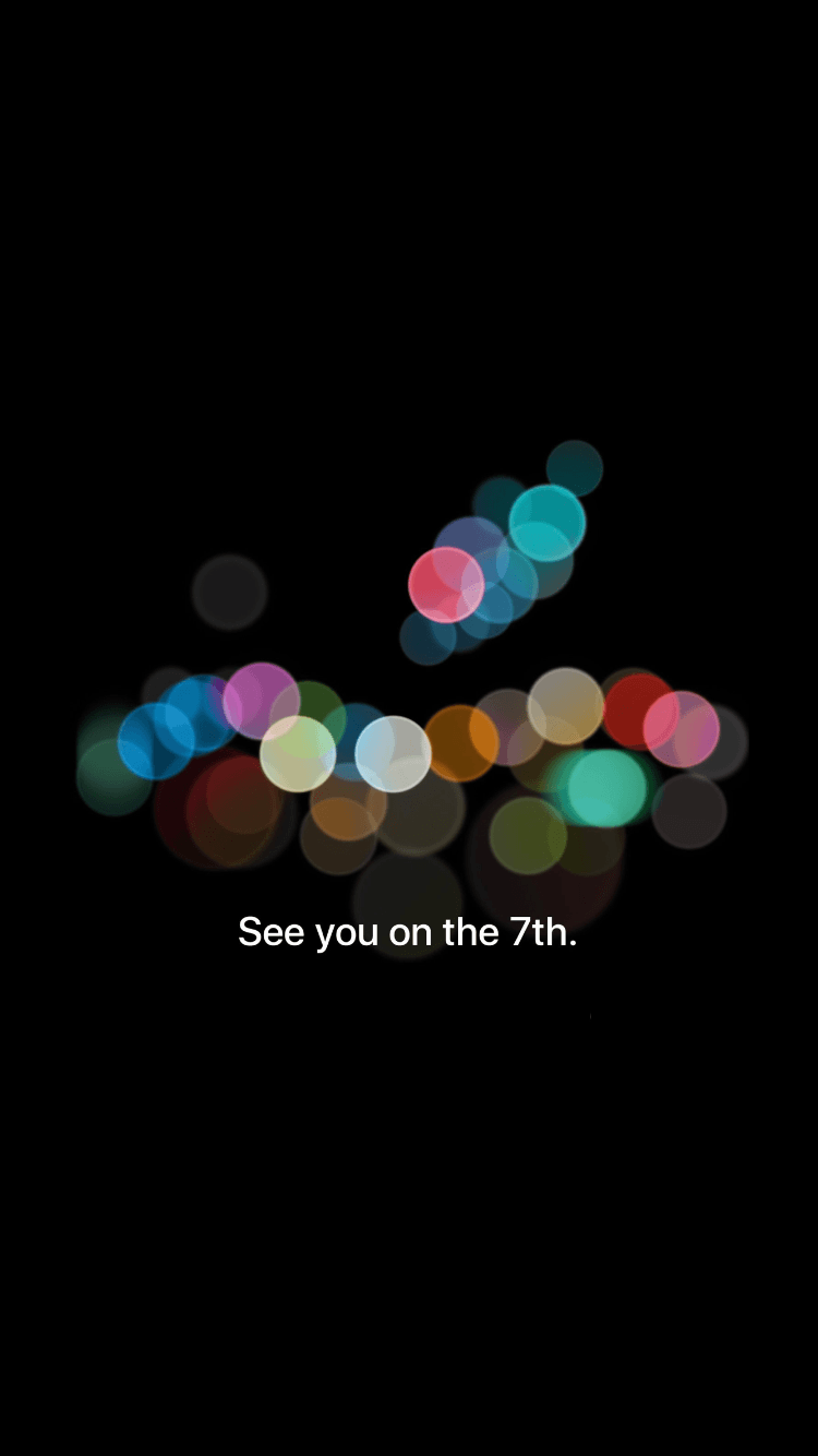 750x1334 Apple Event Wallpaper. It's All About THOSE Dots. Mmmmm
