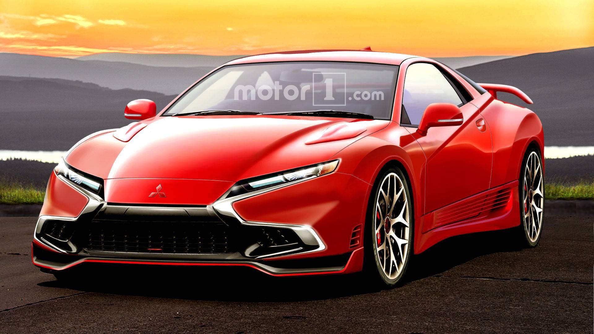 1920x1080 Mitsubishi 3000GT Rendered As If It Were Alive Today