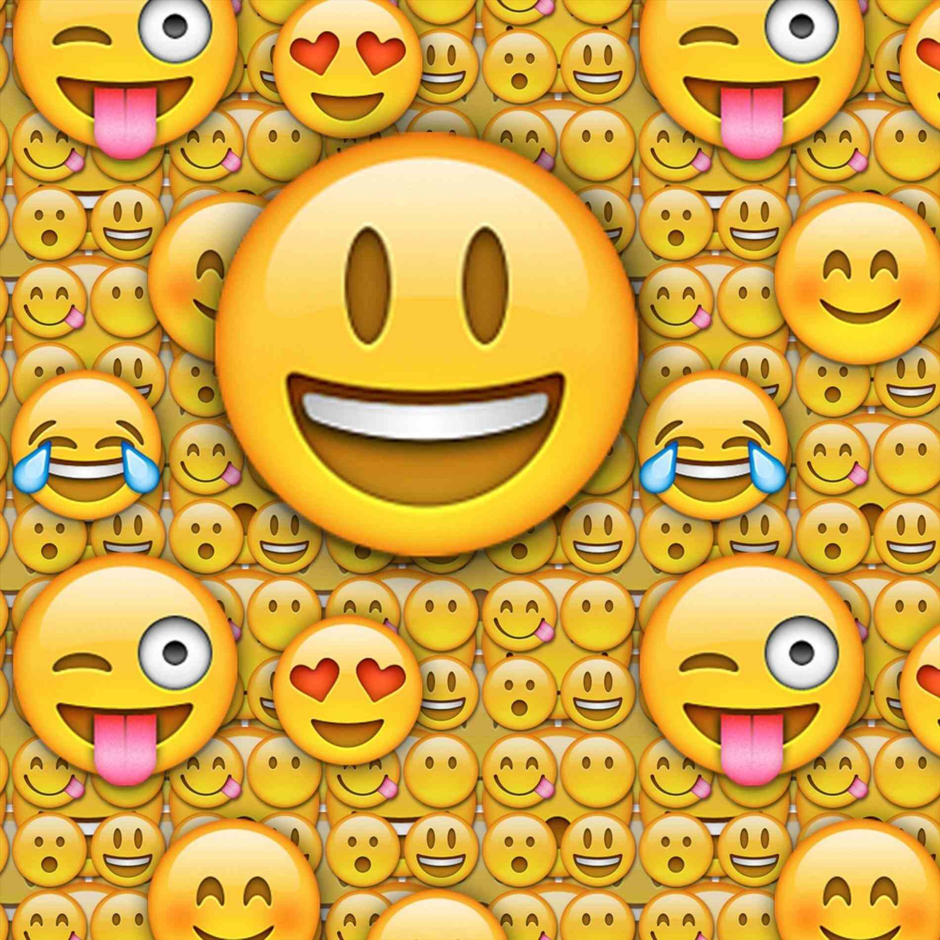 1900x1900 Emojis Galaxy Wallpaper