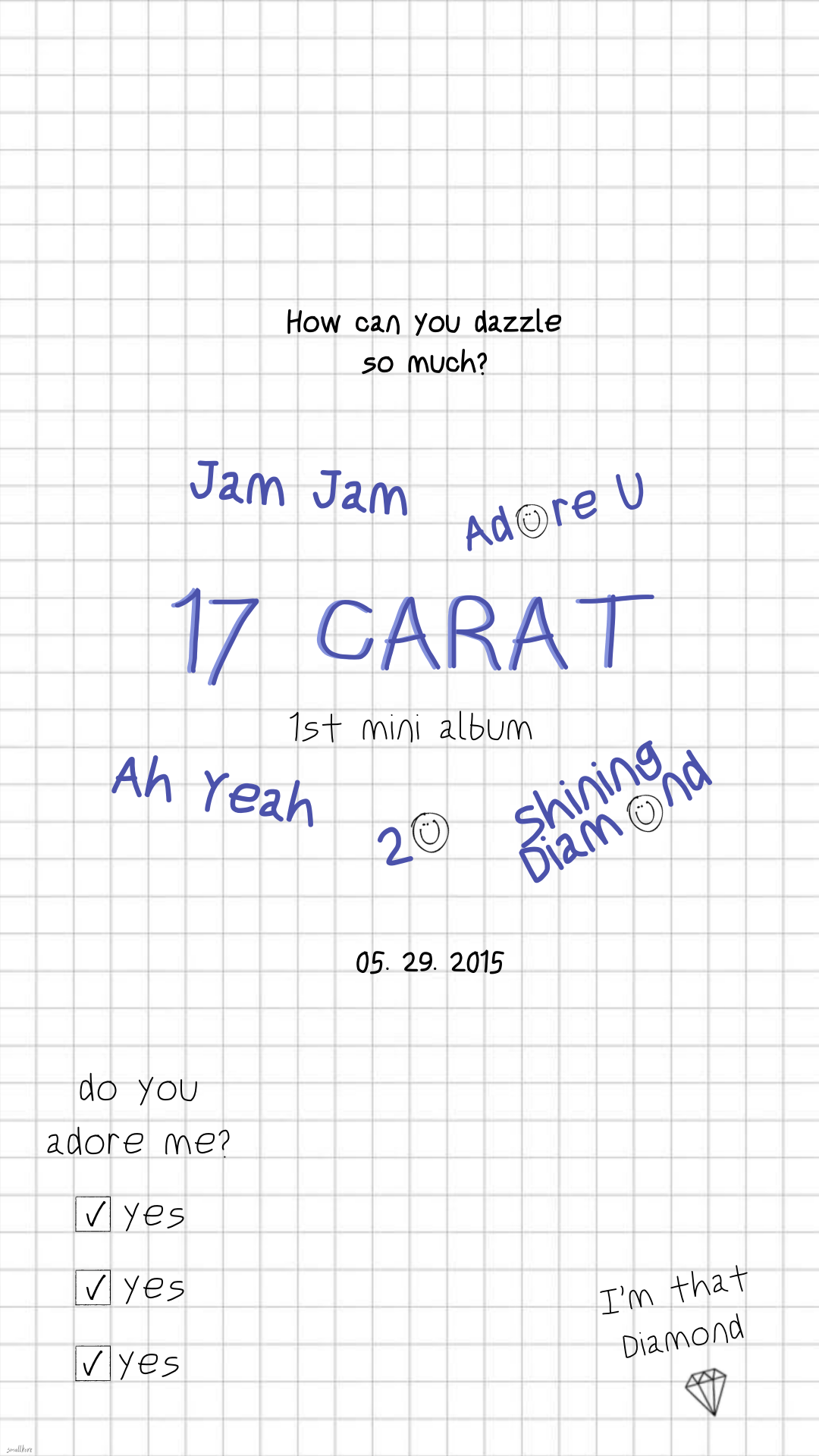 1080x1920 Kore Land : Seventeen Albums as Wallpaper After Carat Land I