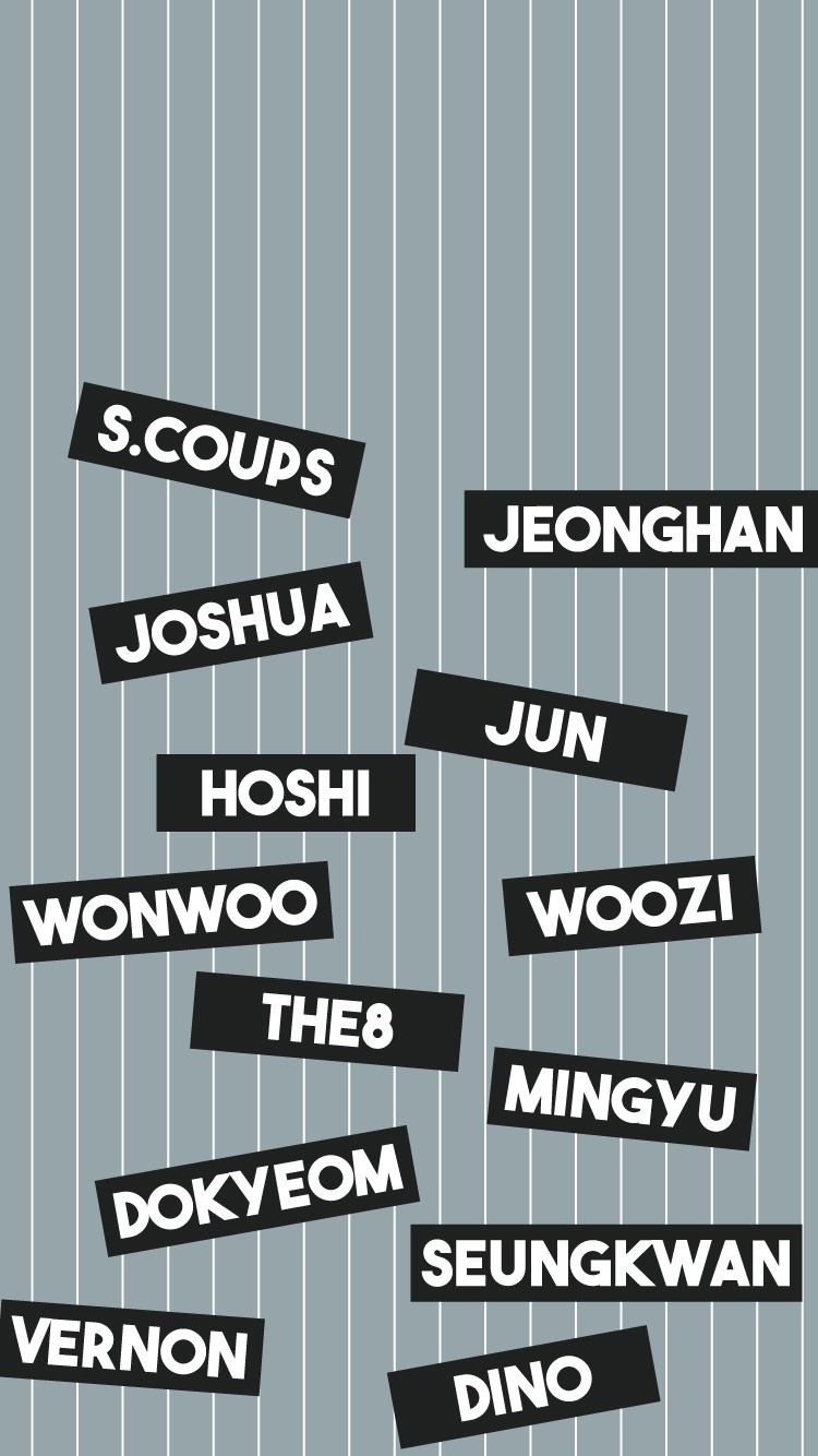 750x1334 seventeen wallpaper
