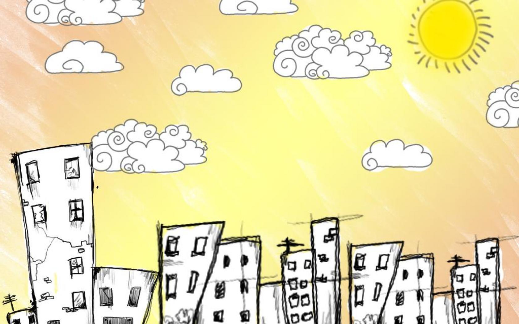 1680x1050 Doodle Wallpaper