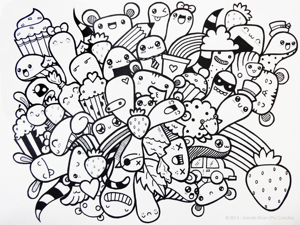 1024x768 Free download Doodle Strawberry Shortcut by PicCandle [1024x768] for your Desktop, Mobile & Tablet. Explore Cute Wallpaper Doodle. Cute Wallpaper Doodle, Doodle Background, Doodle Wallpaper