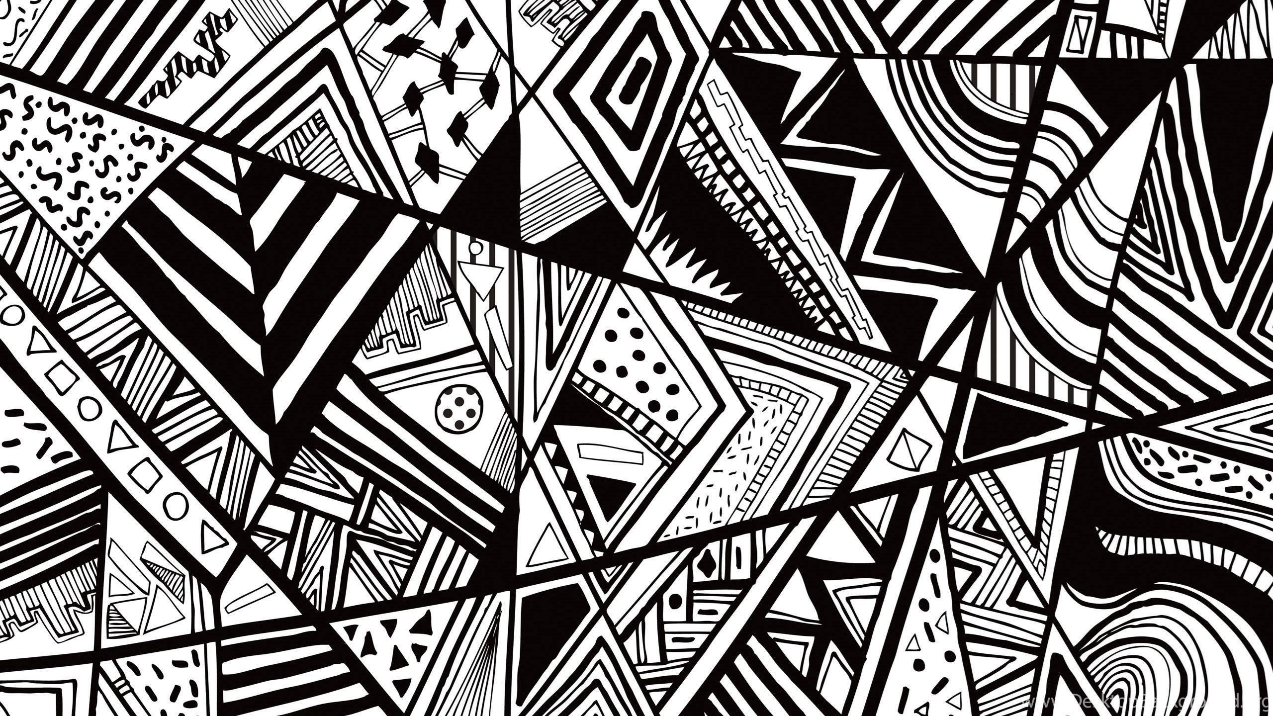 2560x1440 Doodle Wallpaper Desktop Background