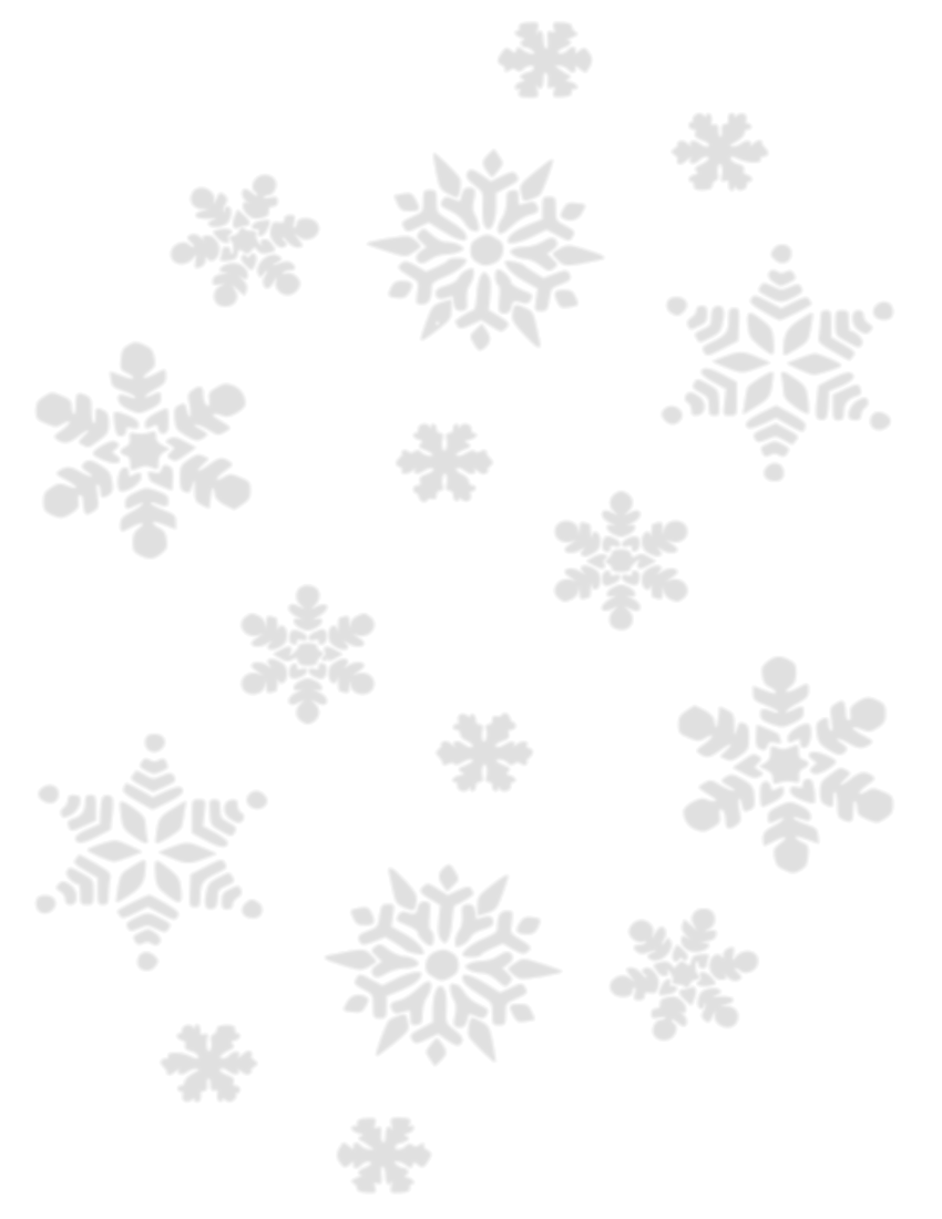 850x1100 snowflakes background